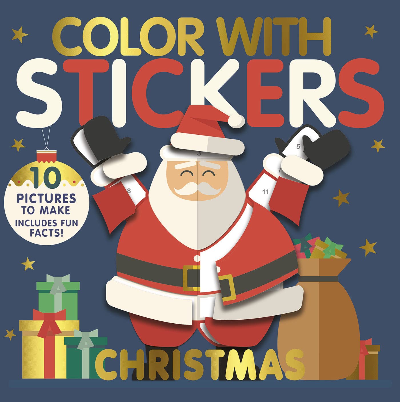 Color with Stickers: Christmas: Create 10 Pictures with Stickers! by Jonny Marx | Goodreads