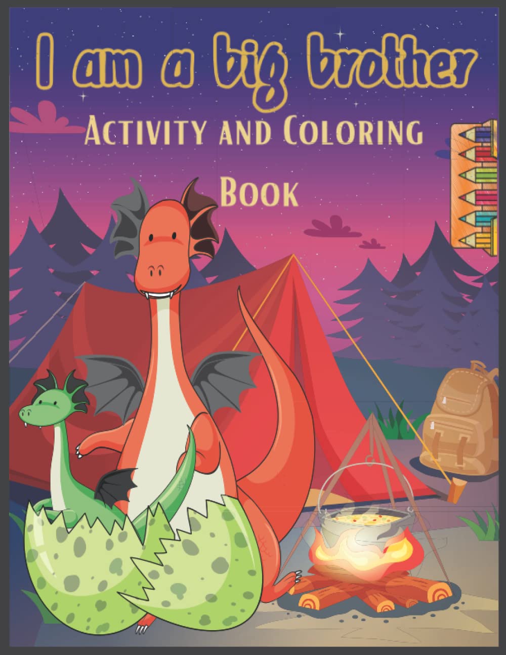 Im a big brother book Cute New Baby Gifts coloring activity book For