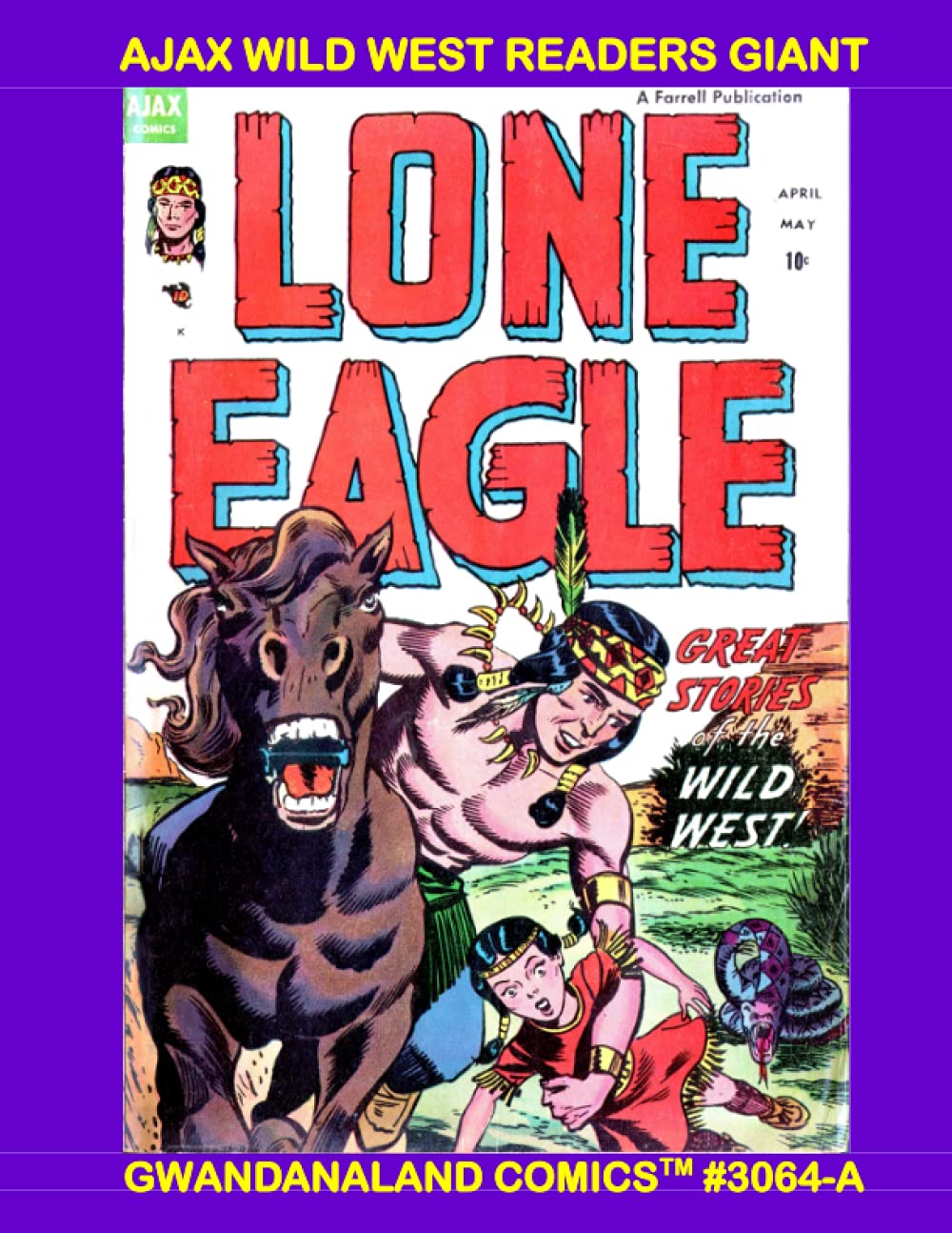 Ajax Wild West Readers Giant Gwandanaland Comics 3064A Economical