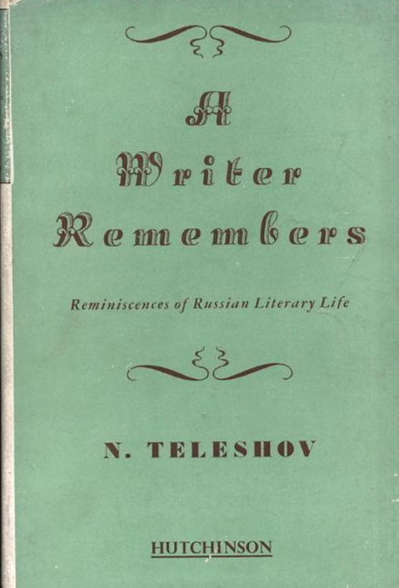 A Writer Remembers