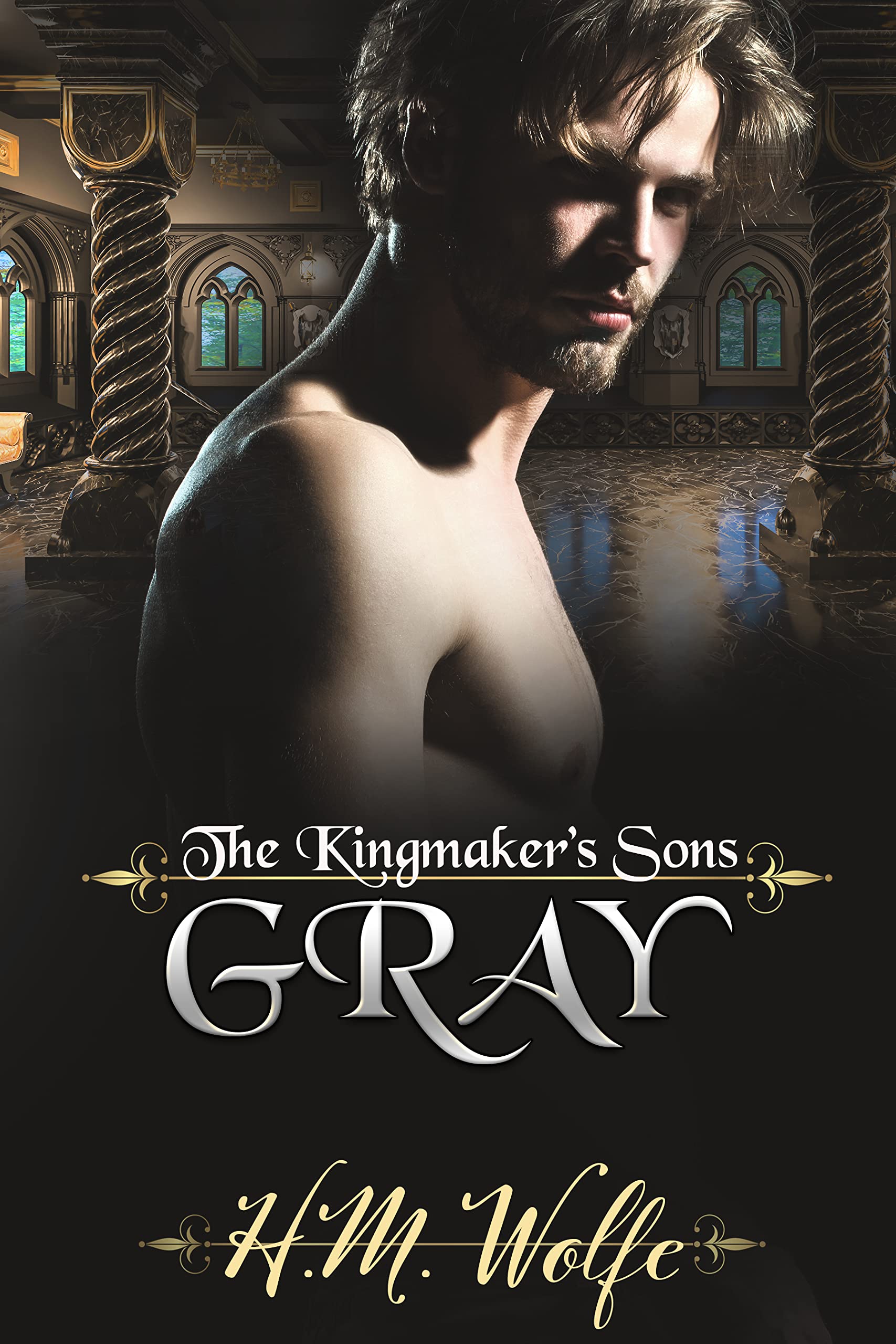Gray book cover