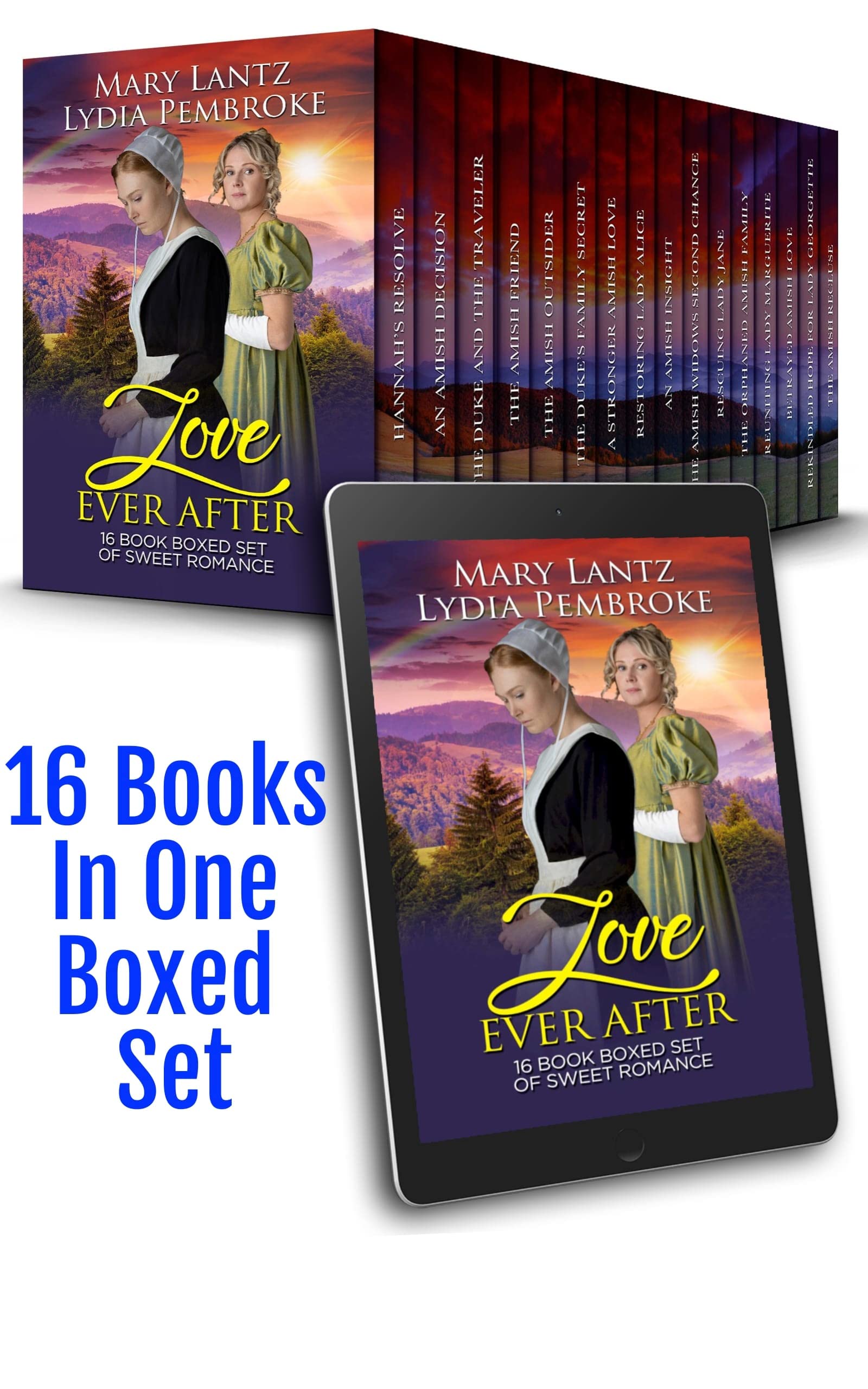 Love Ever After: 16 Book Boxed Set of Sweet Romance