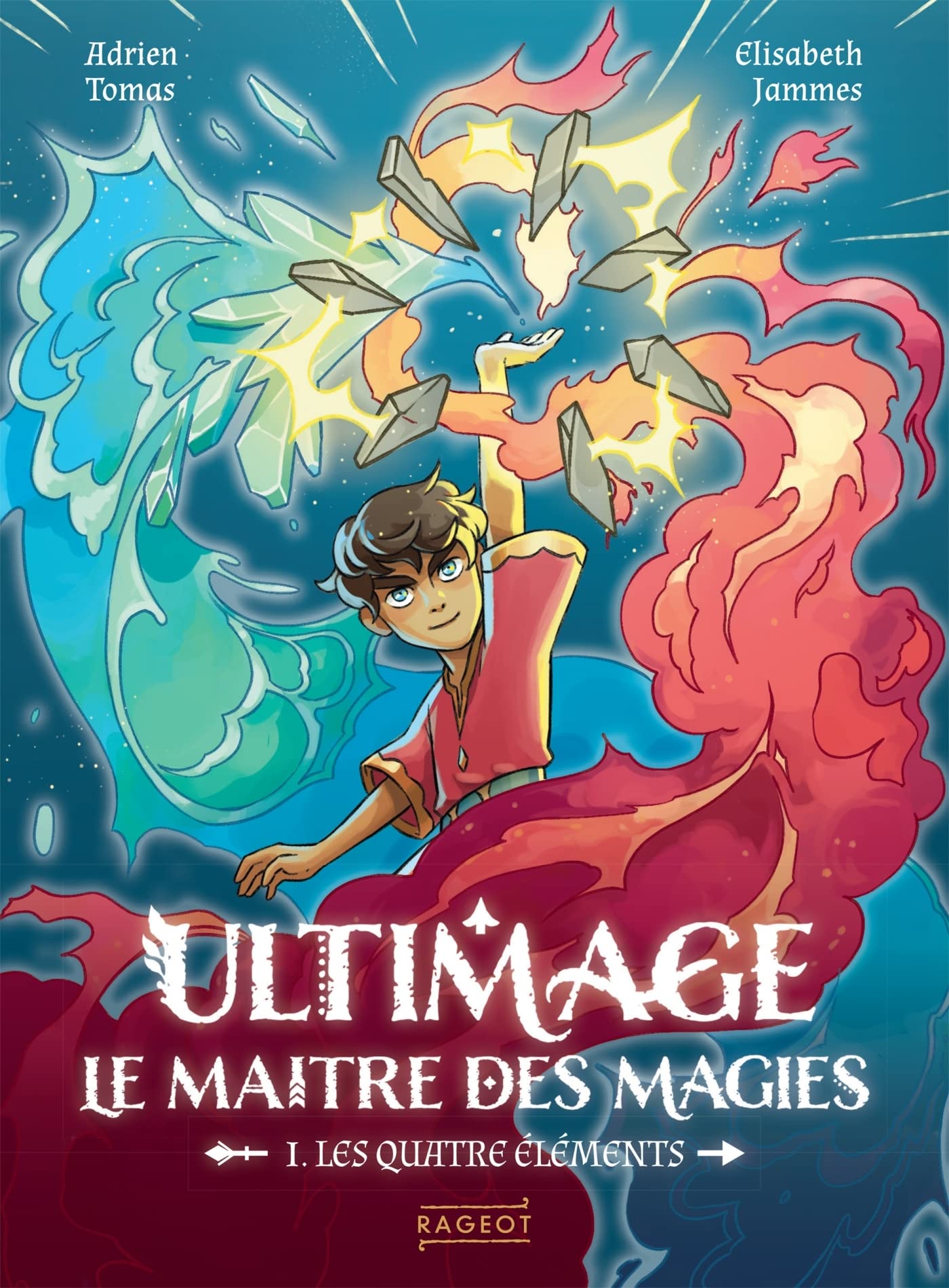 Ultimage, Le maître des magies book cover 1