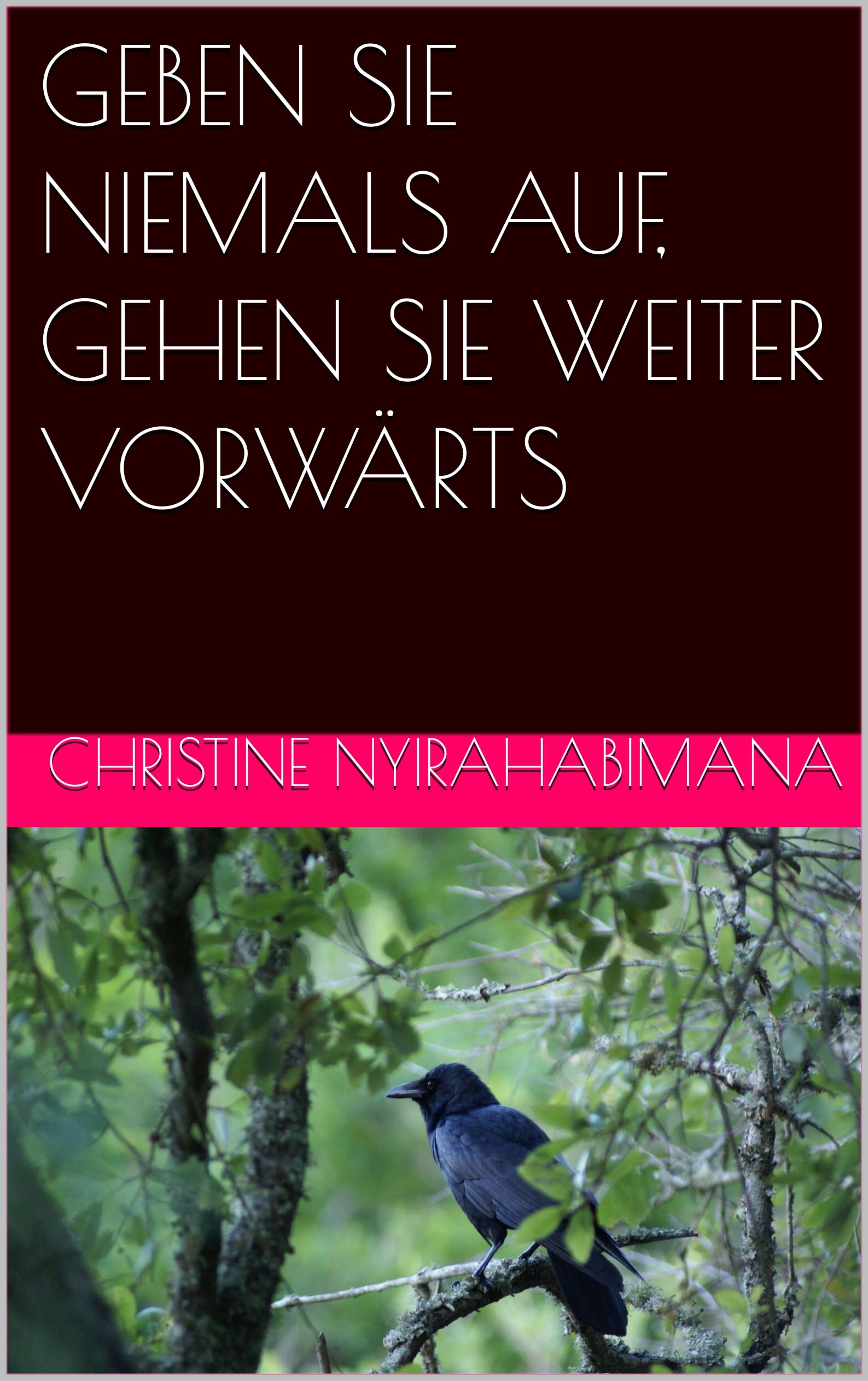 GEBEN SIE NIEMALS AUF GEHEN SIE WEITER VORW RTS By Christine geben-sie-niemals-auf-gehen-sie-weiter-vorw-rts-by-christine