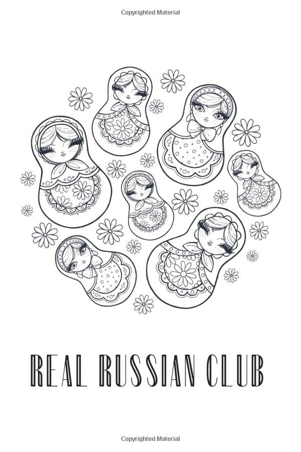 Real Russian Club: Russian language journal book for students by Daria ...
