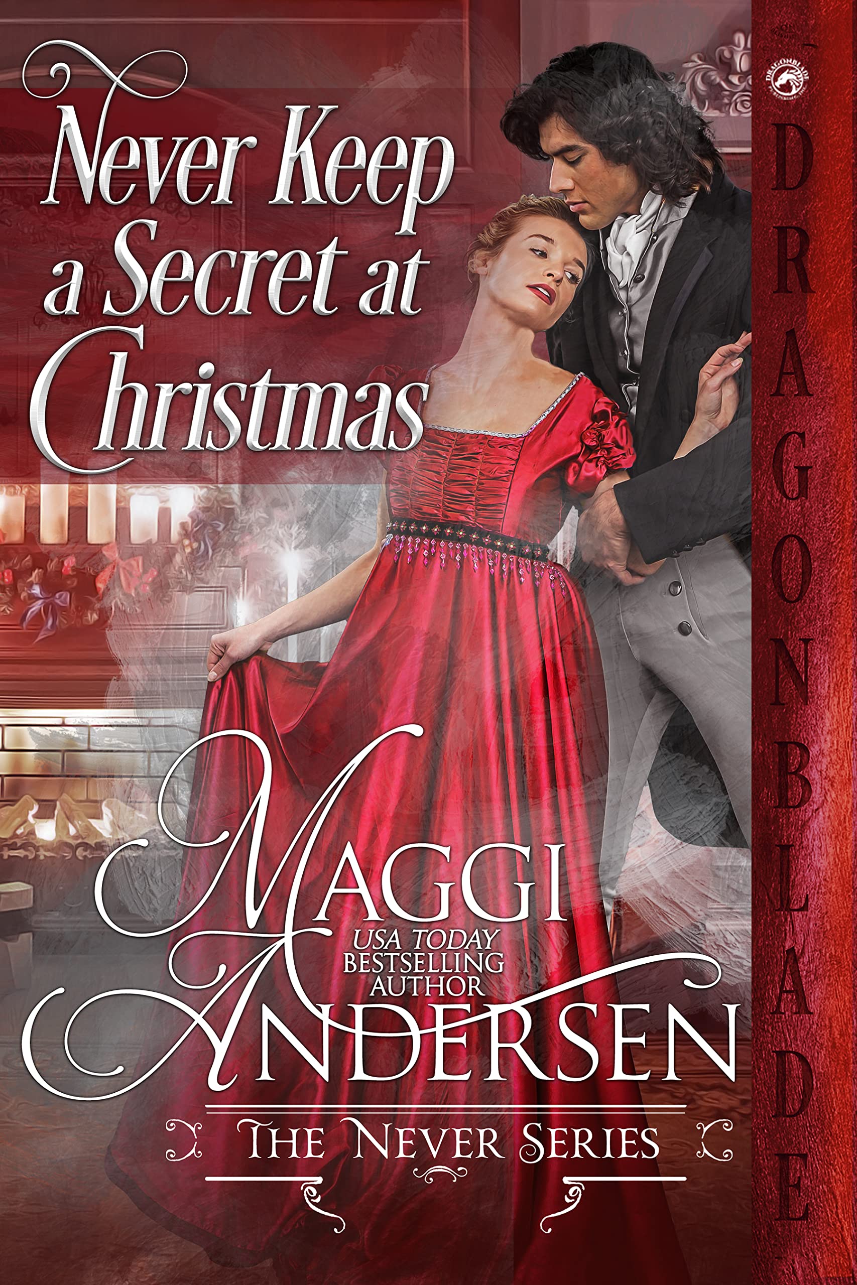 Never Keep a Secret at Christmas book cover