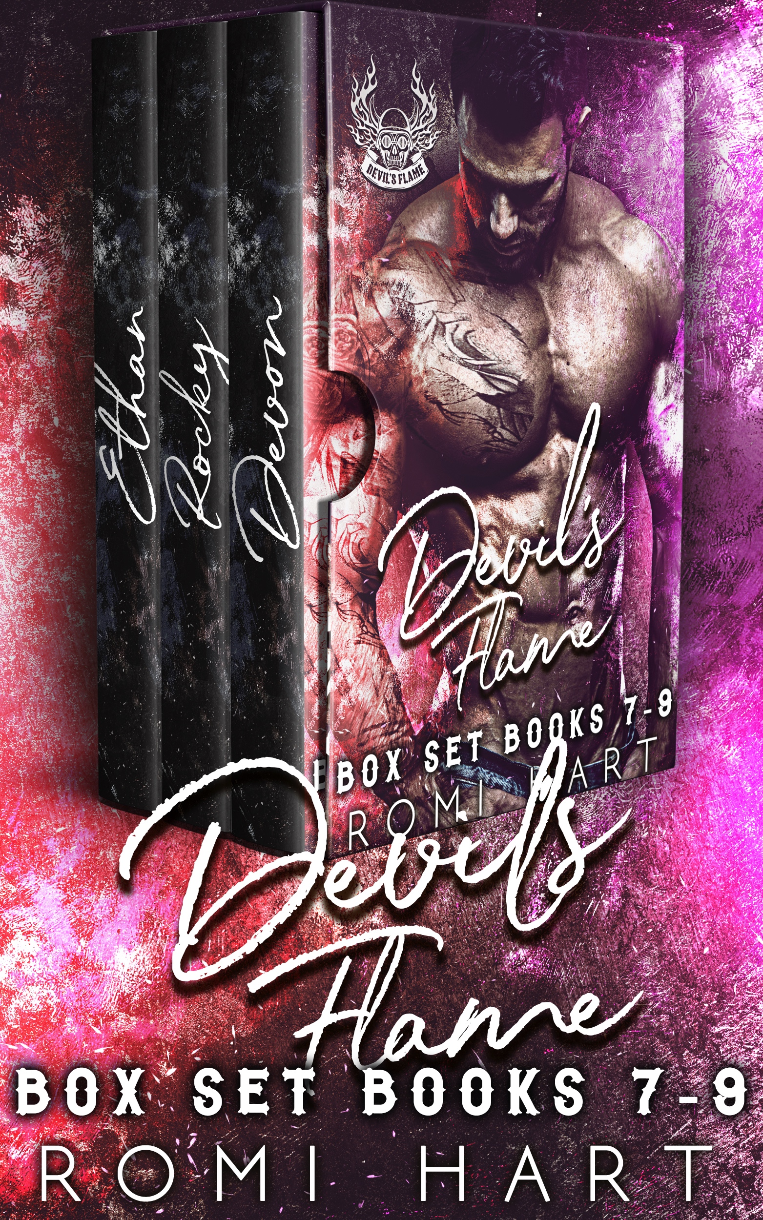 Devil's Flame MC Books 7-9: MC Romance Box Set