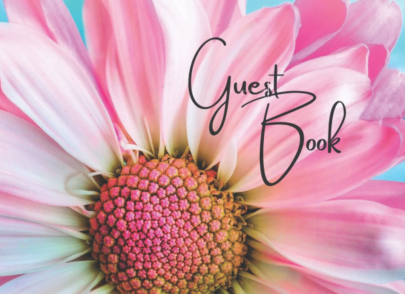 Guest Book Floral Guest Book; Vacation Home Guest Book; Rental Guest