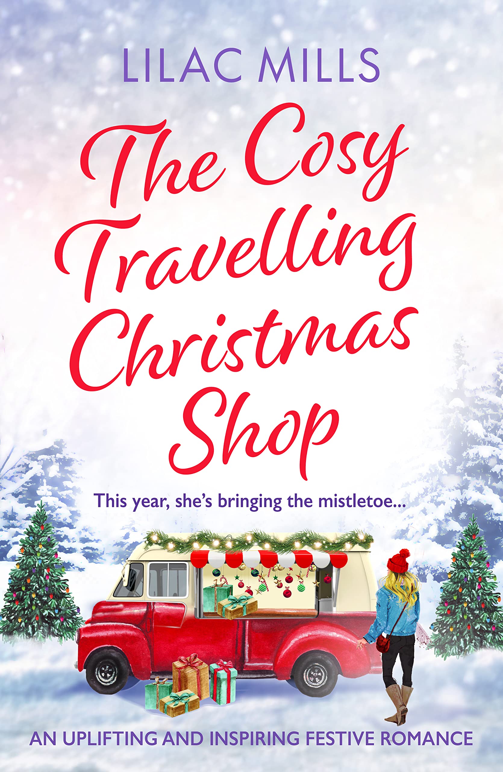 The Cosy Travelling Christmas Shop book cover