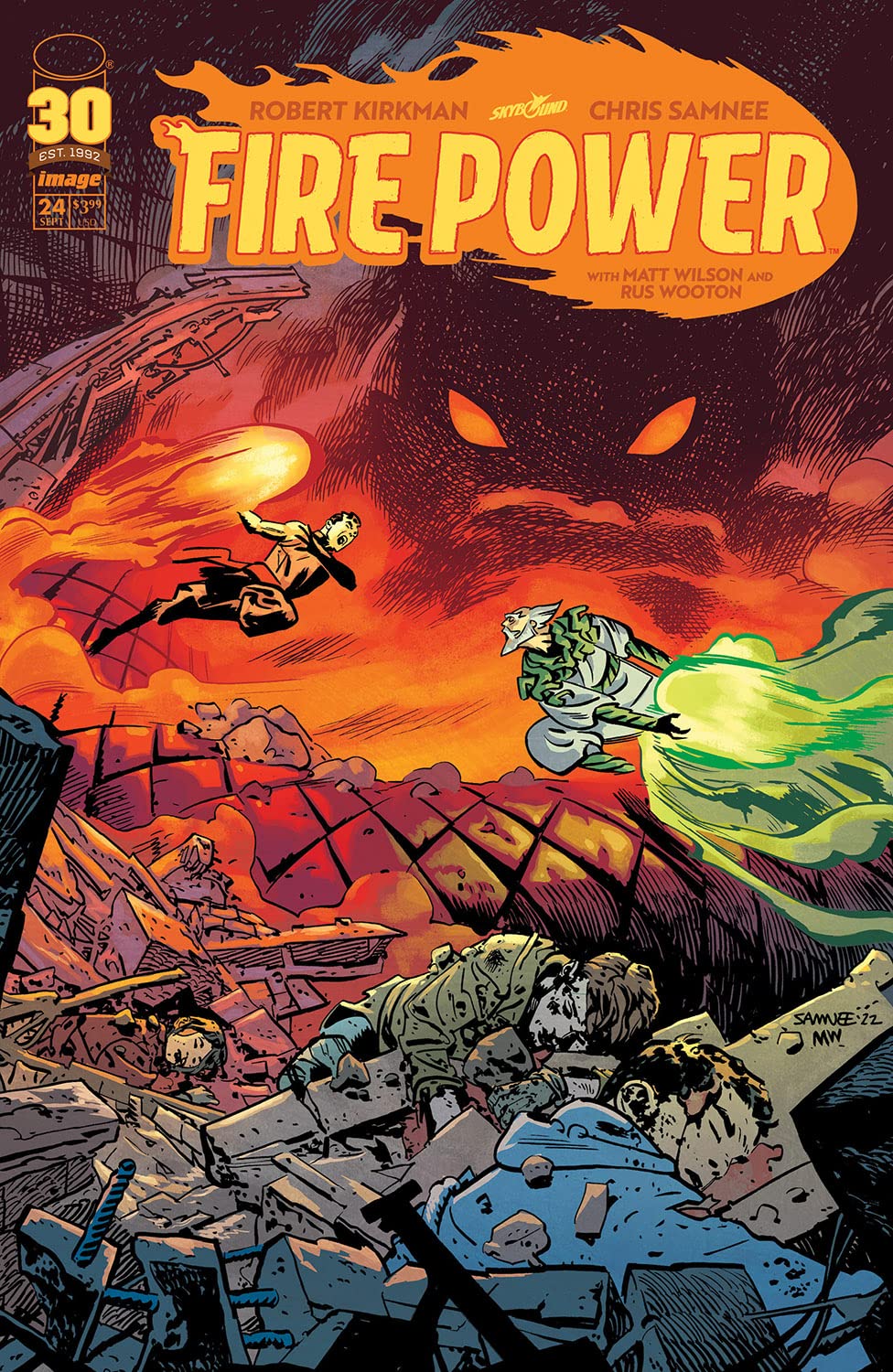 Fire Power By Kirkman & Samnee #24 book cover