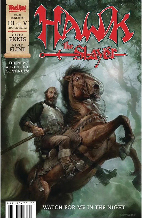 Hawk The Slayer: Watch for Me in the Night book cover 3