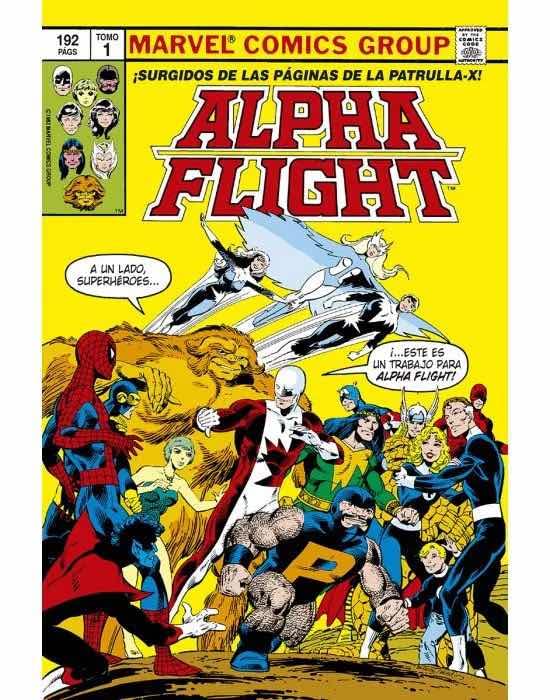 Biblioteca alpha flight n.1. 1983-84: alpha flight 1-6 usa