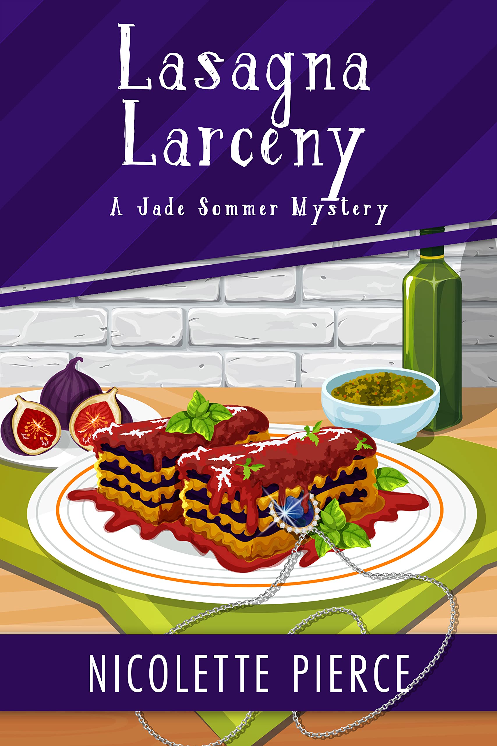 Lasagna Larceny book cover