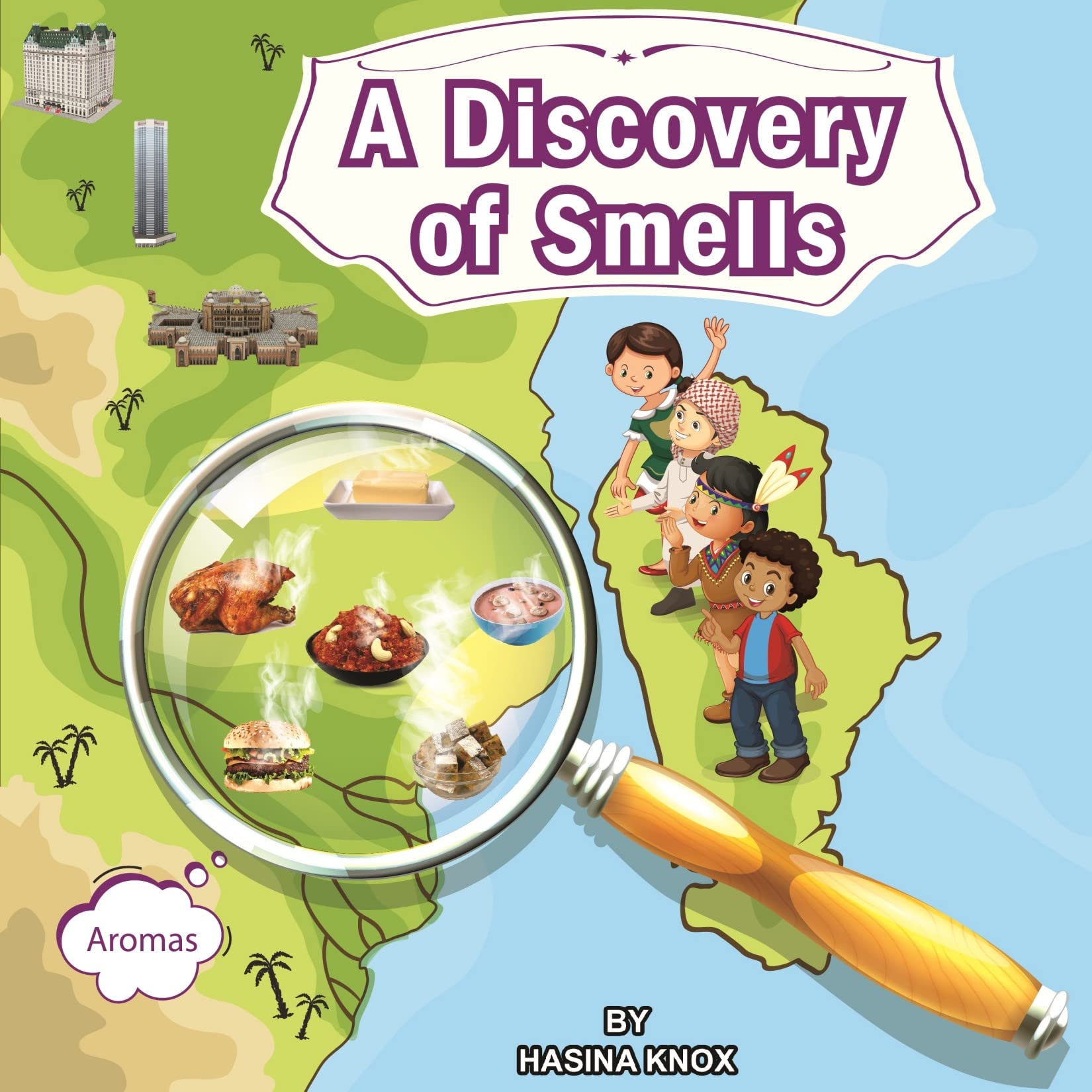 A Discovery of Smells: Third book in this children's adventure series. Great for children 7 years and older to discover their world while learning the months of the year.
