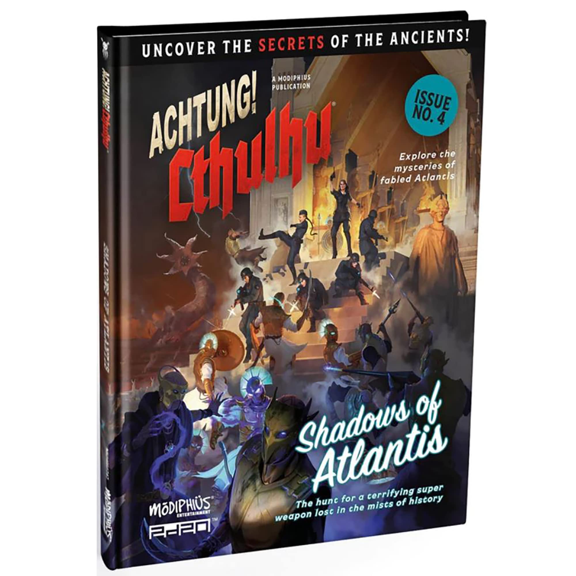 Achtung! Cthulhu: Shadows of Atlantis 2d20 Edition by Bill Heron
