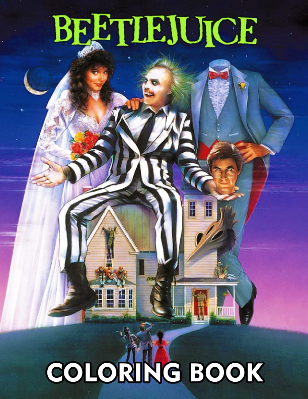 Beetlejuice Coloring Book: 30+ Coloring Pages. A Cool Coloring Book ...