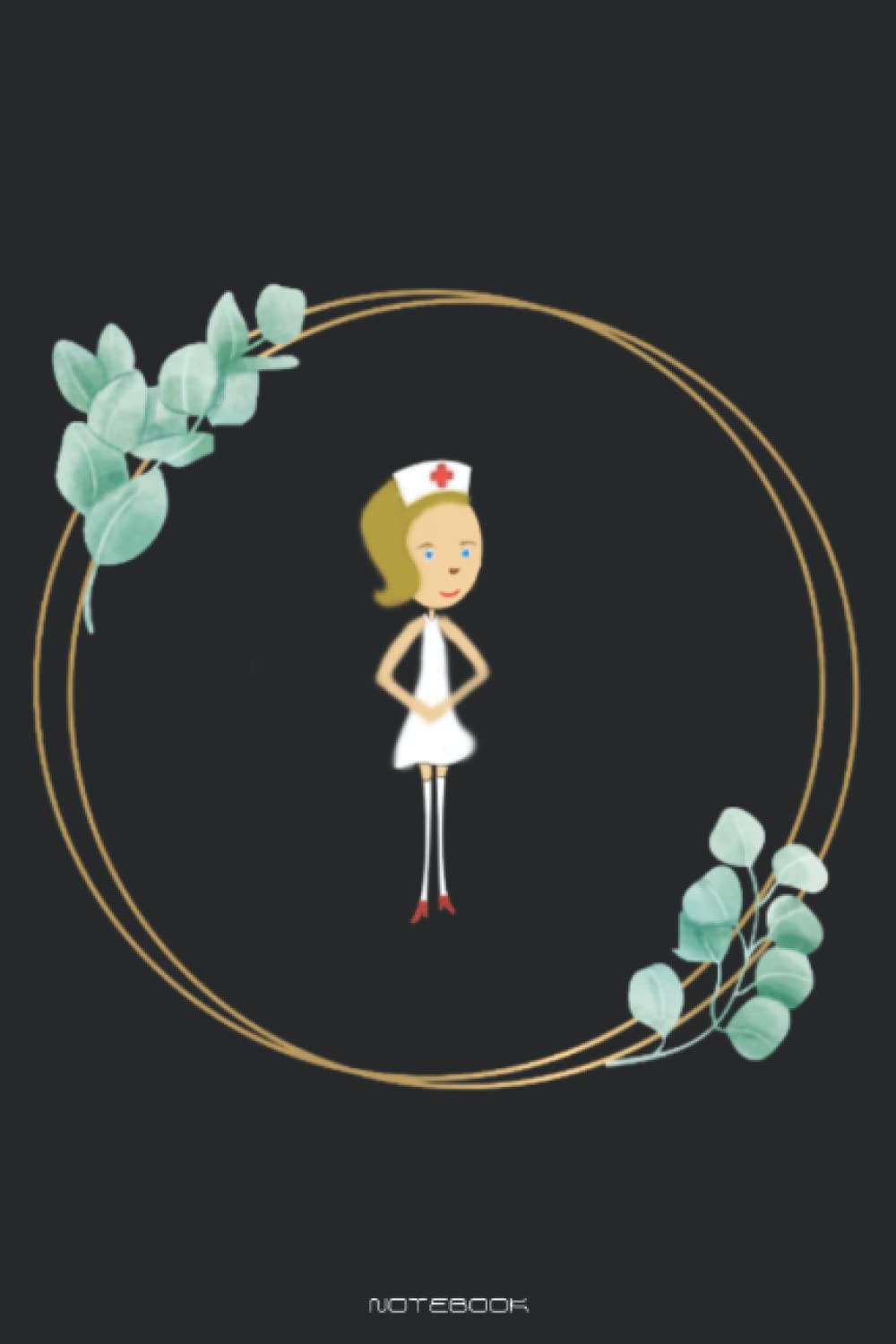 Notebook For Nurses and Nurse Candidates 6" 9" 120 Pages by Meka