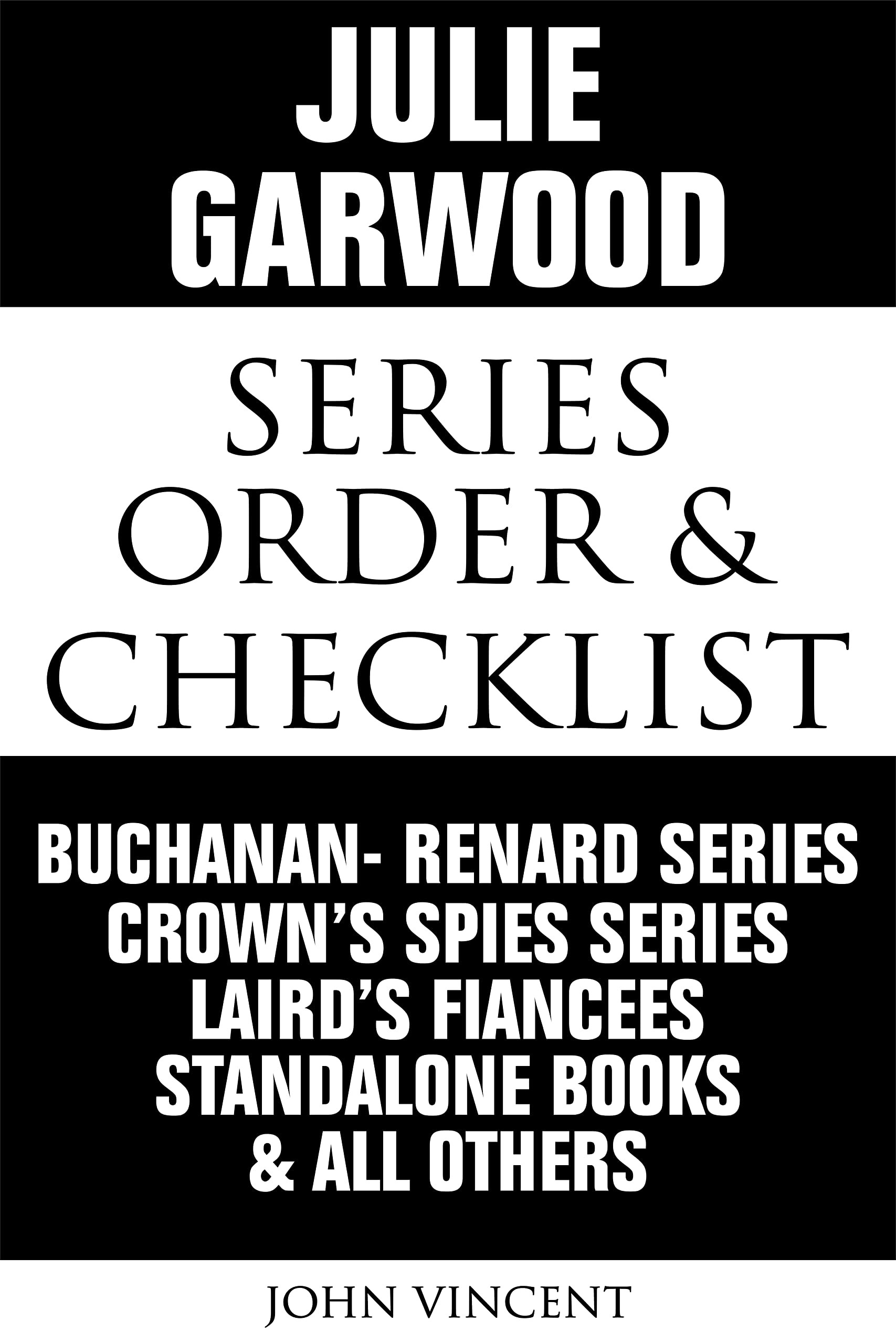 Julie Garwood Series Order & Checklist BuchananRenard Series, Crown's