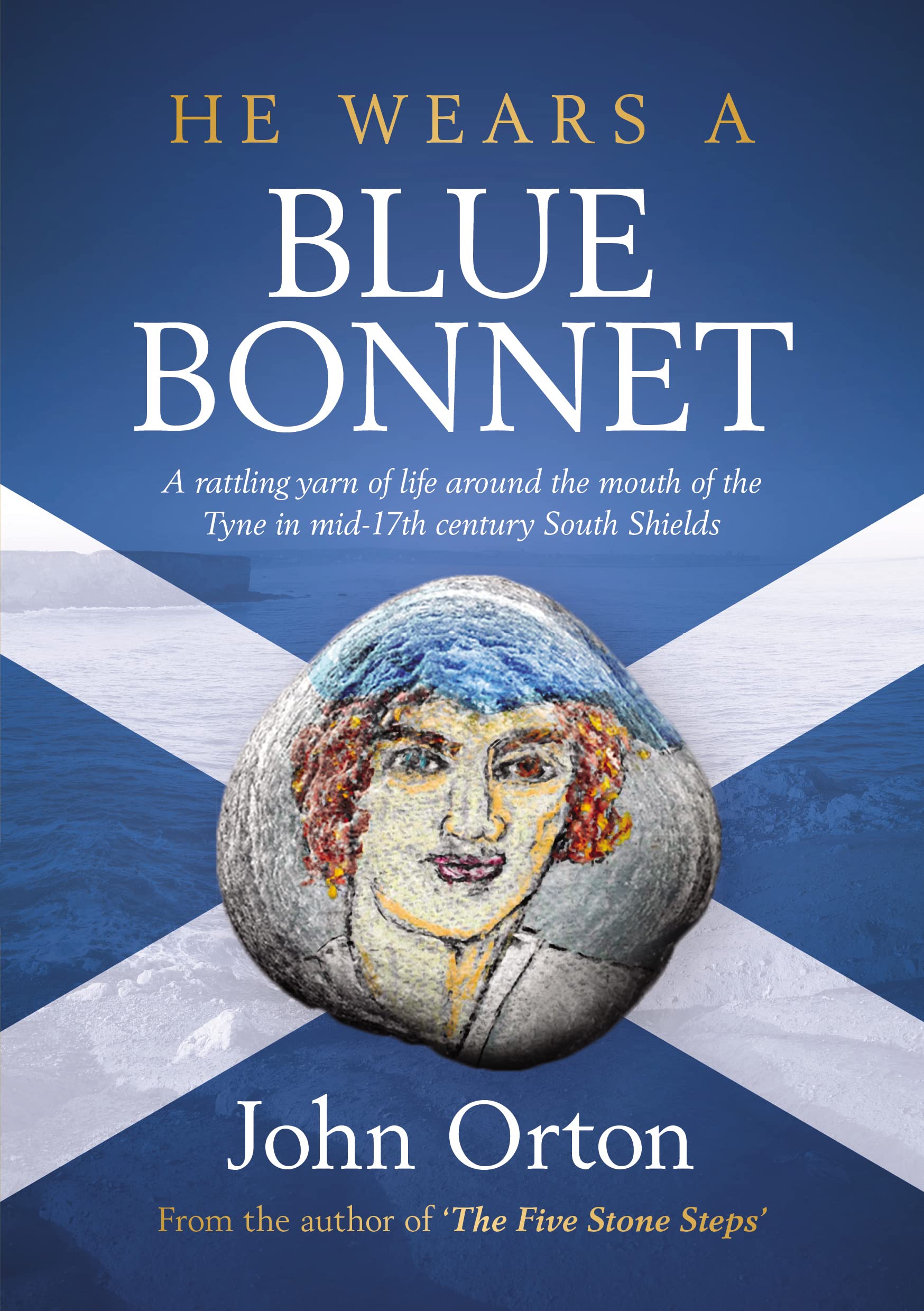 He Wears A Blue Bonnet