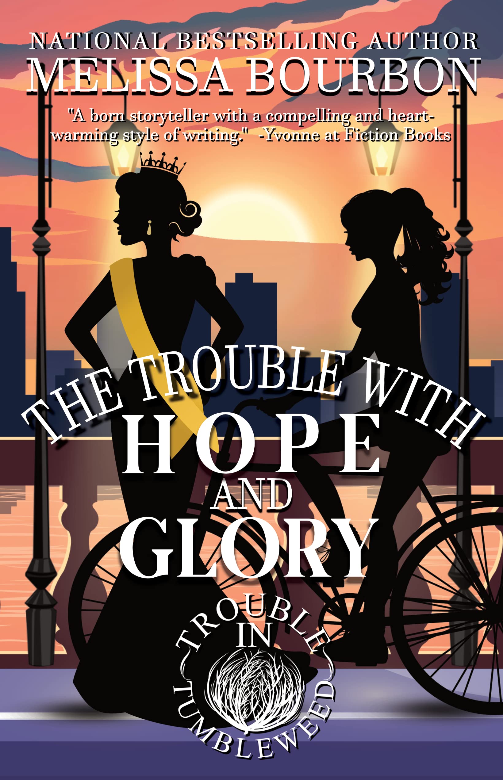 Trouble in Tumbleweed book cover 1