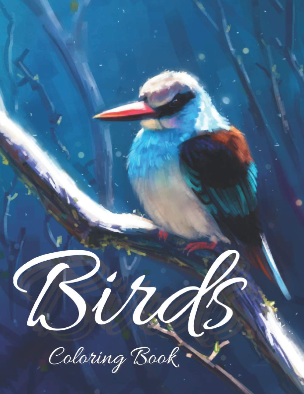 Birds Coloring Book: Relaxing Coloring Book for Adults and Teens - Best ...