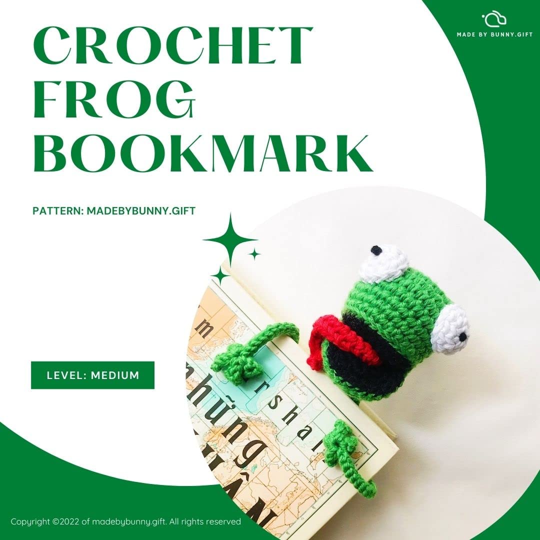Crochet Frog Bookmark Crochet Amigurumi Patterns For Beginners With