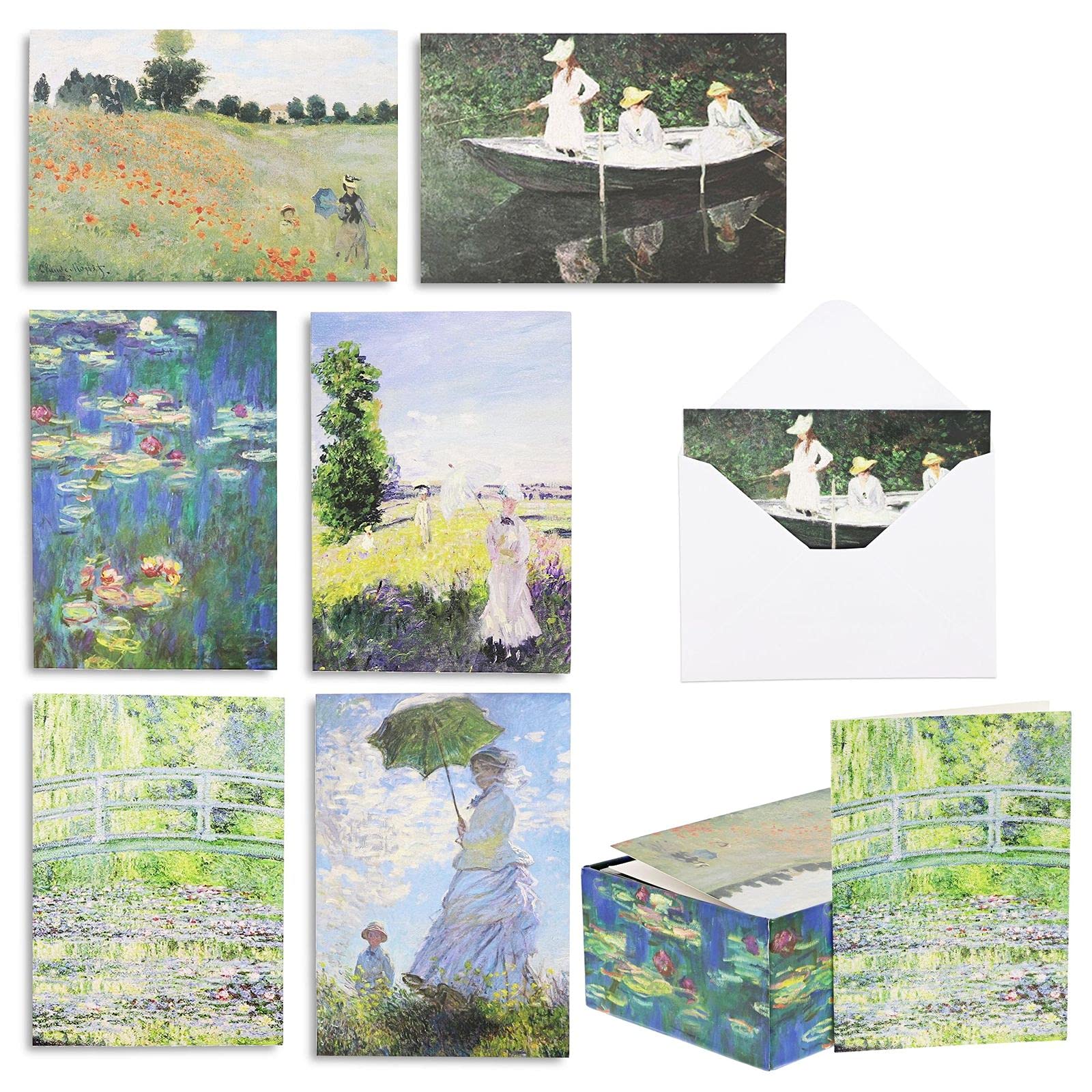 Claude Greeting Cards with Envelopes Boxed Set, Blank by The
