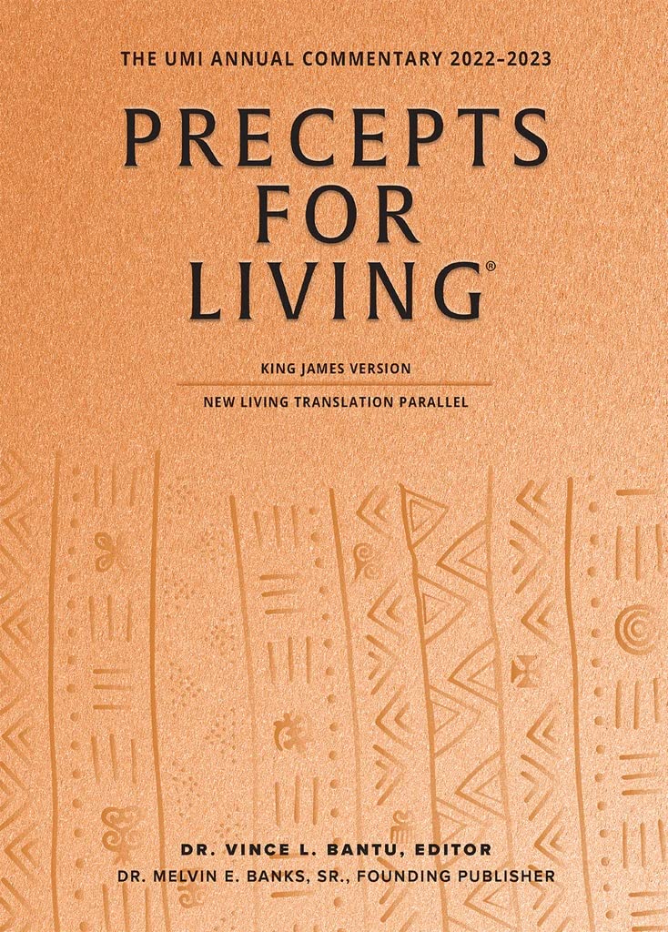 Precepts for Living 20222023 by Vince L. Bantu Goodreads