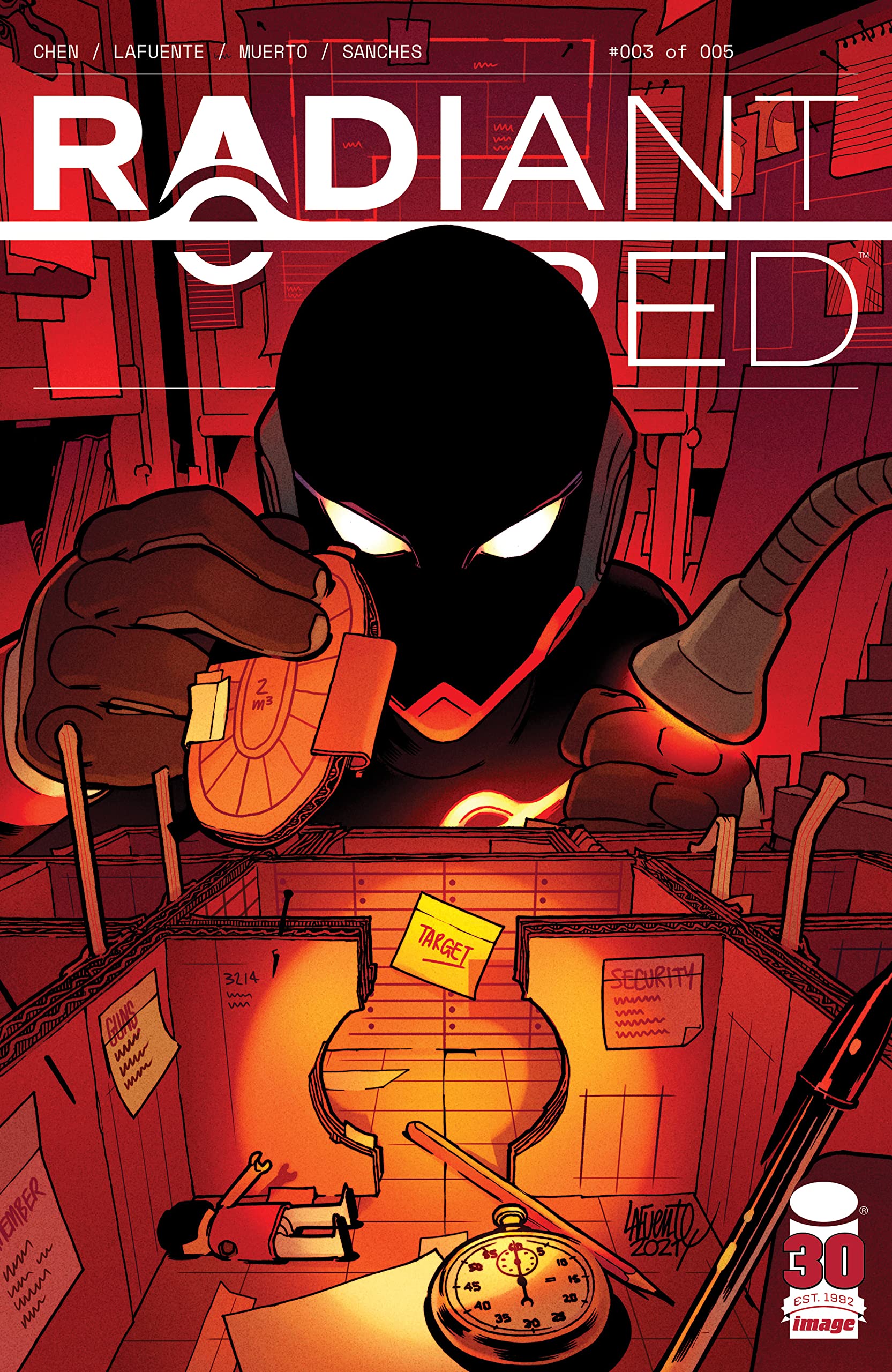 Radiant Red #3 book cover