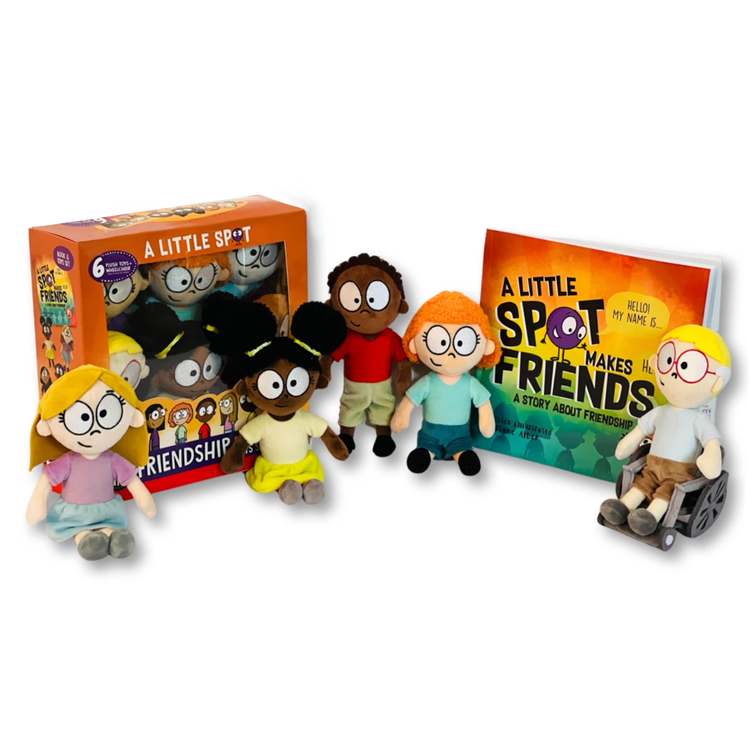 A Little SPOT Of Friendship Book And Toys Set By Diane Alber Goodreads