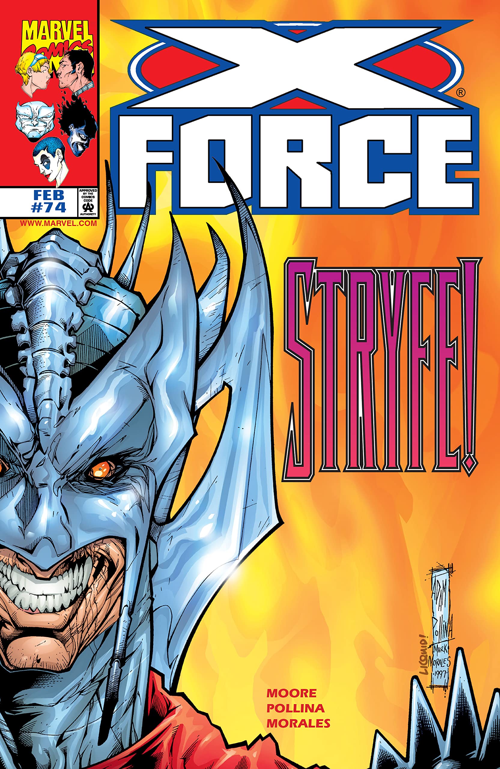 X-Force (1991-2002) #74 book cover
