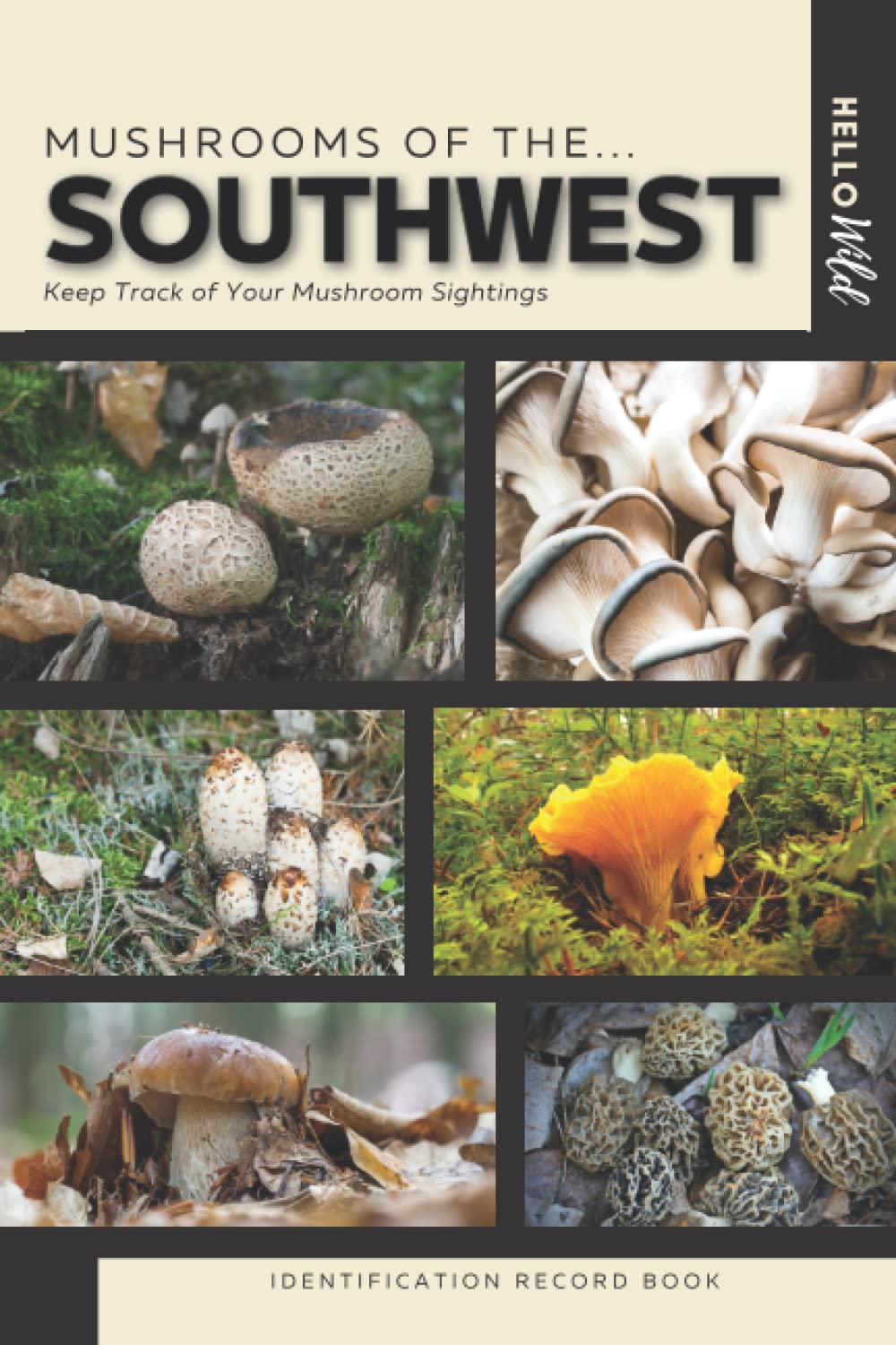 Mushrooms of the Southwest Identification Record Book A Simple Take