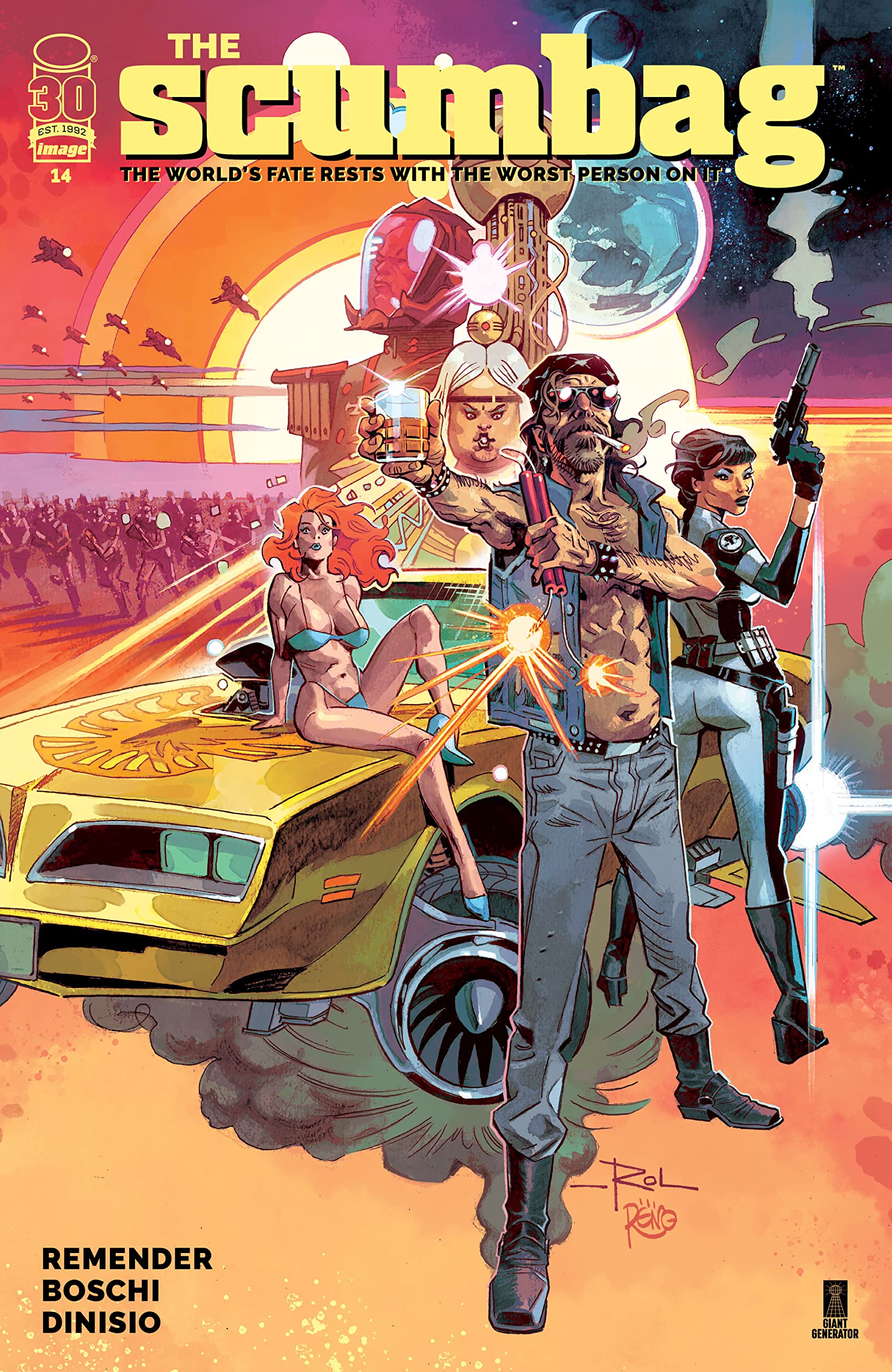The Scumbag #14 book cover