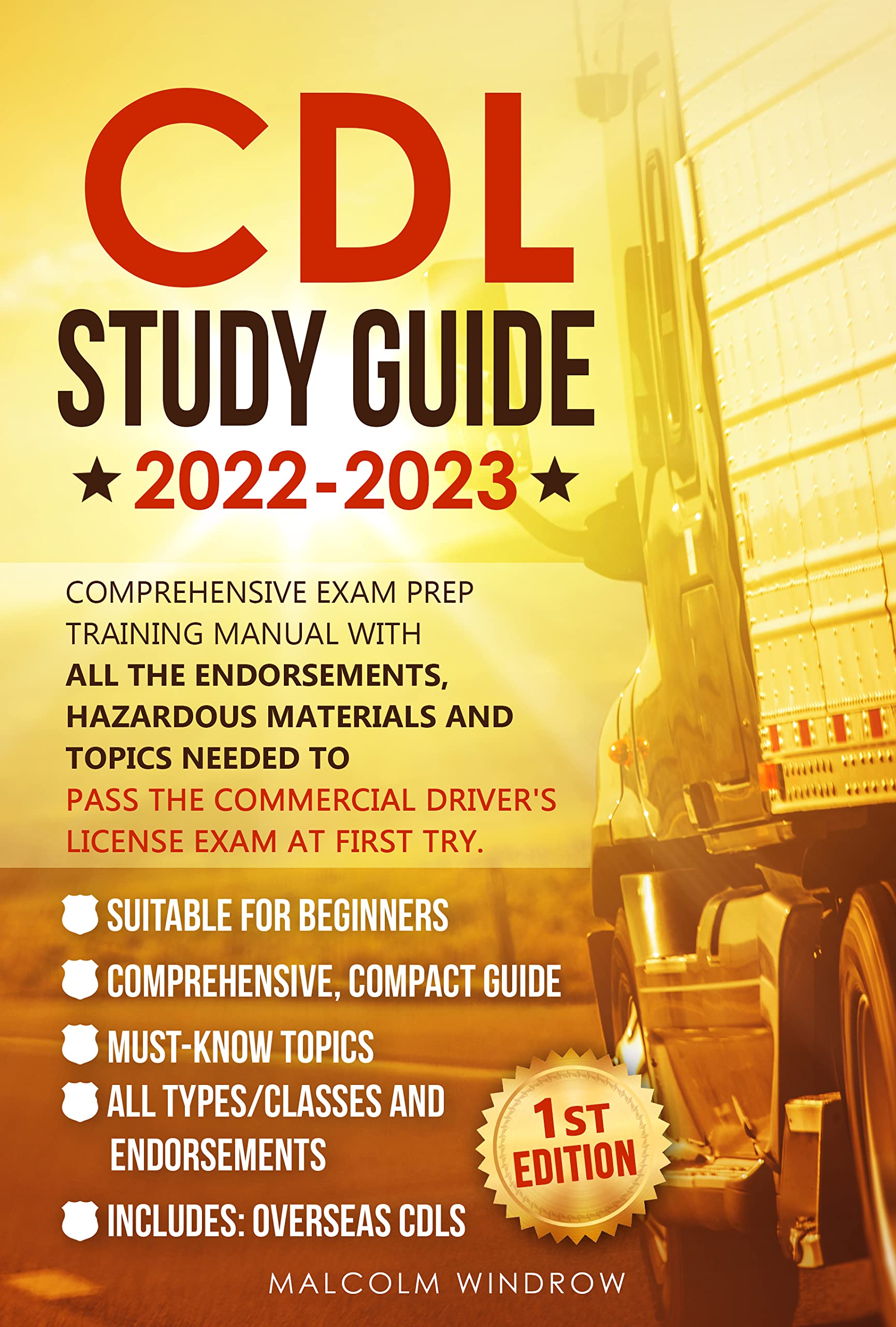 CDL Study Guide 2022-2023: Comprehensive Exam Prep Training Manual with ...