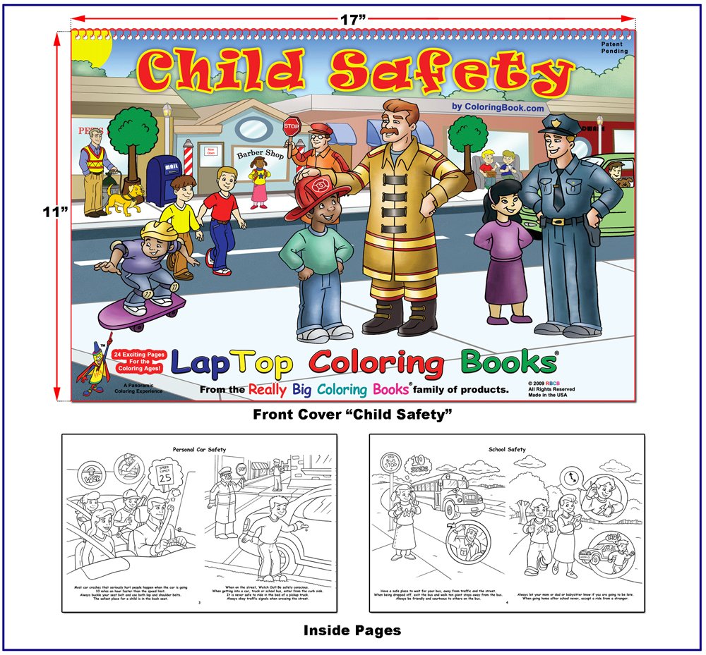 Child Safety Coloring Book (17x11) by ColoringBook.com | Goodreads