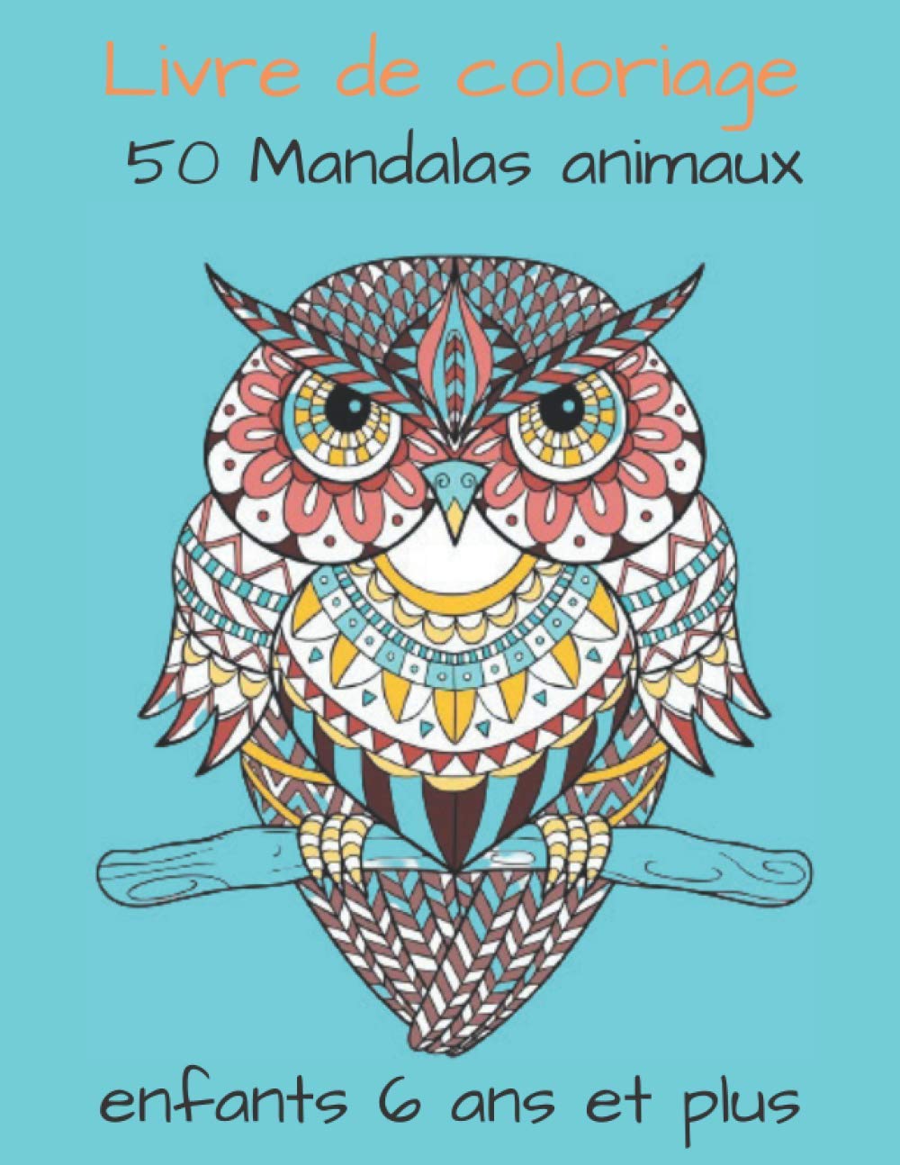 Livre De Coloriage Mandalas Animaux Pour Adultes - 30 Modèles - Papier épais 200 G/m² - Reliure Spirale - Inclus Exemples Coloriés - 7