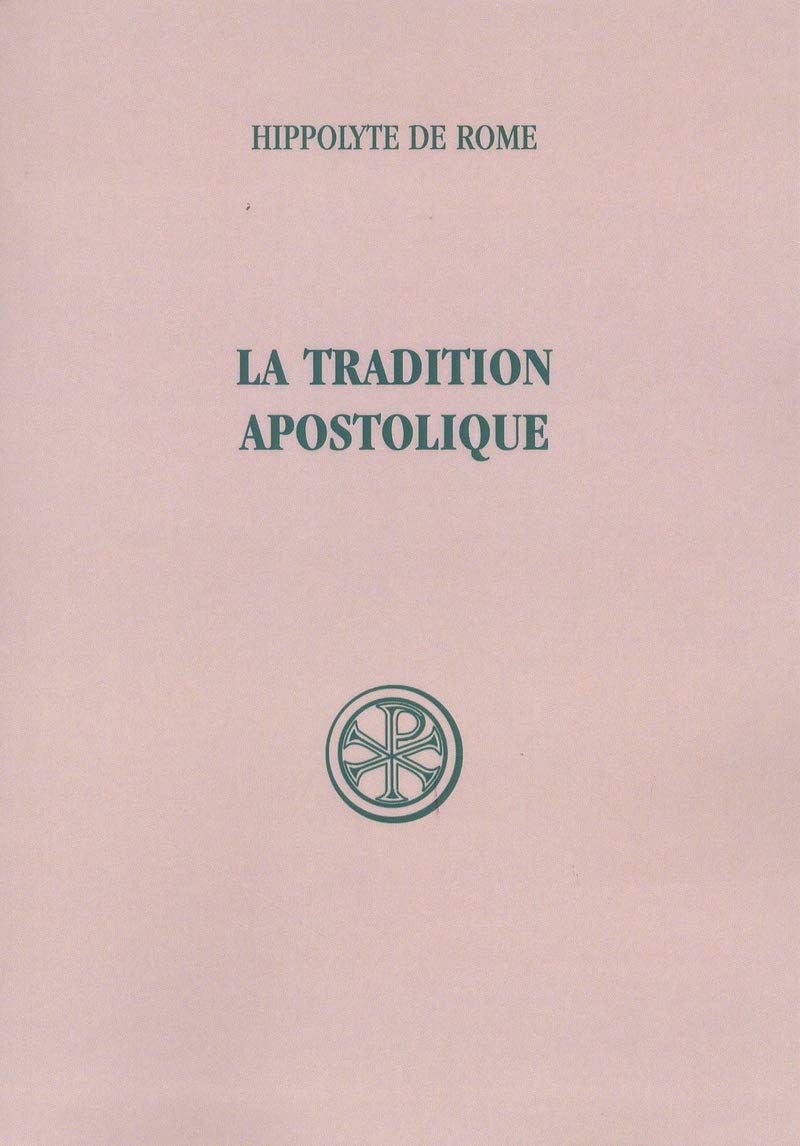 La tradition apostolique book cover