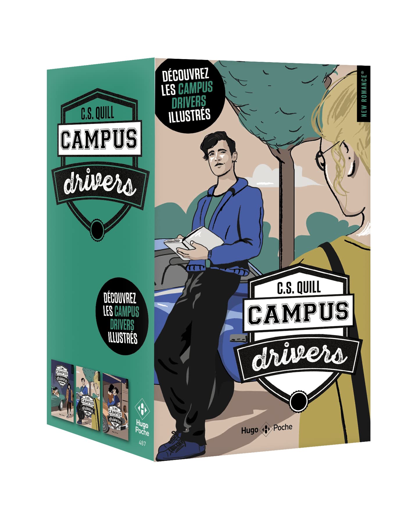 Campus Drivers coffret illustré - Coffret Tomes 0X à 0X book cover