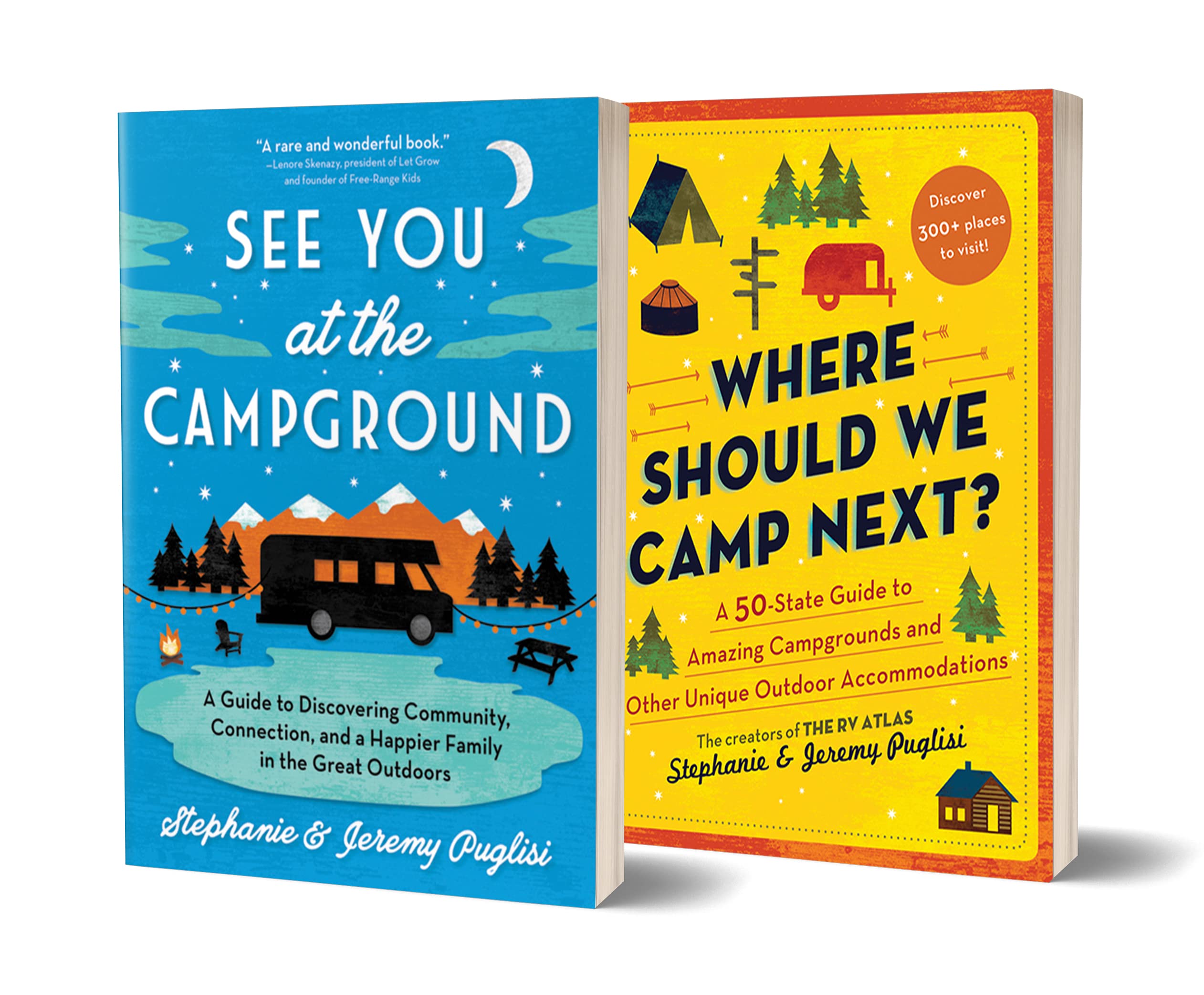 Camping Book Set RV or Camping Trip Planning Guide for a Family