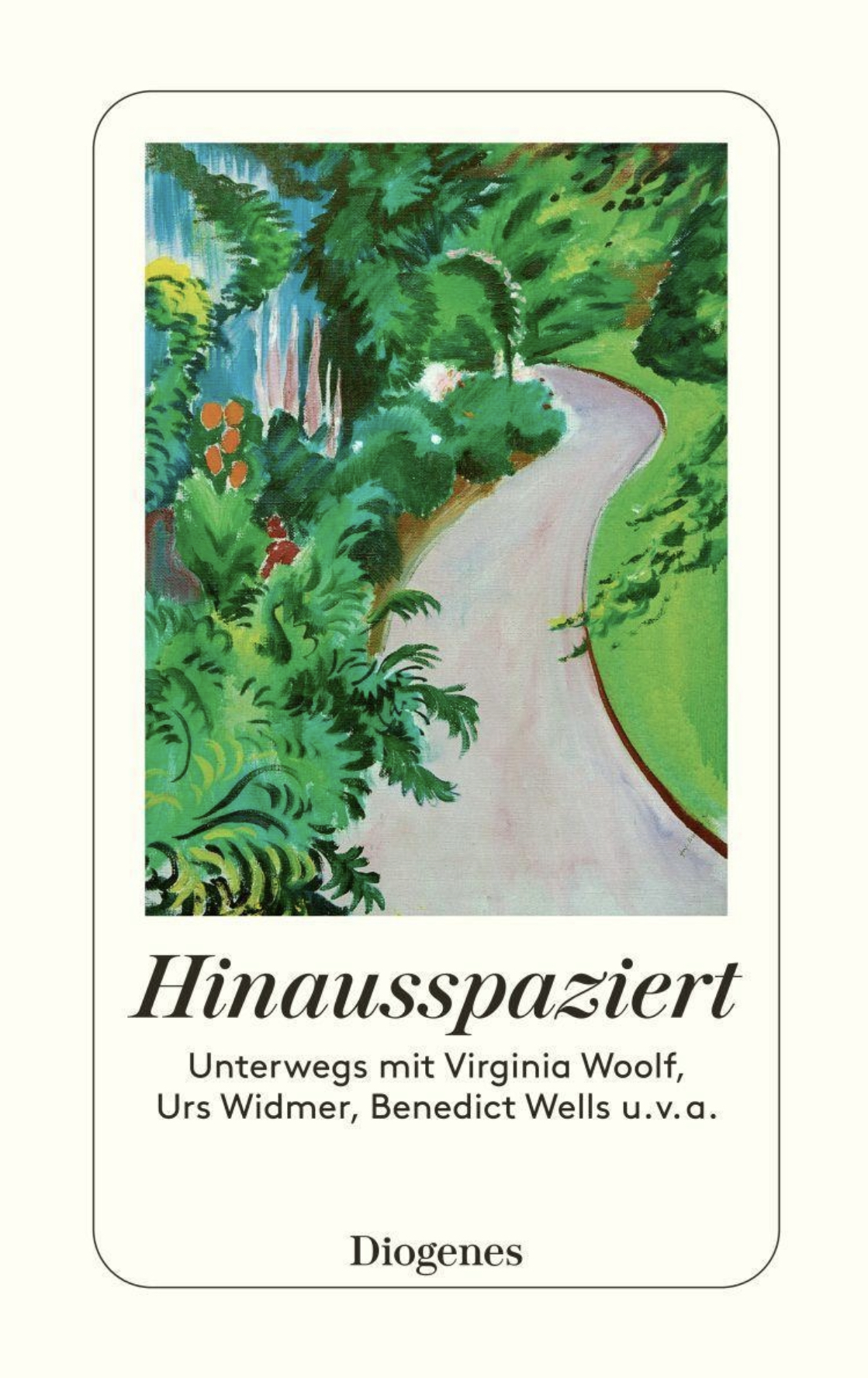 Hinausspaziert book cover