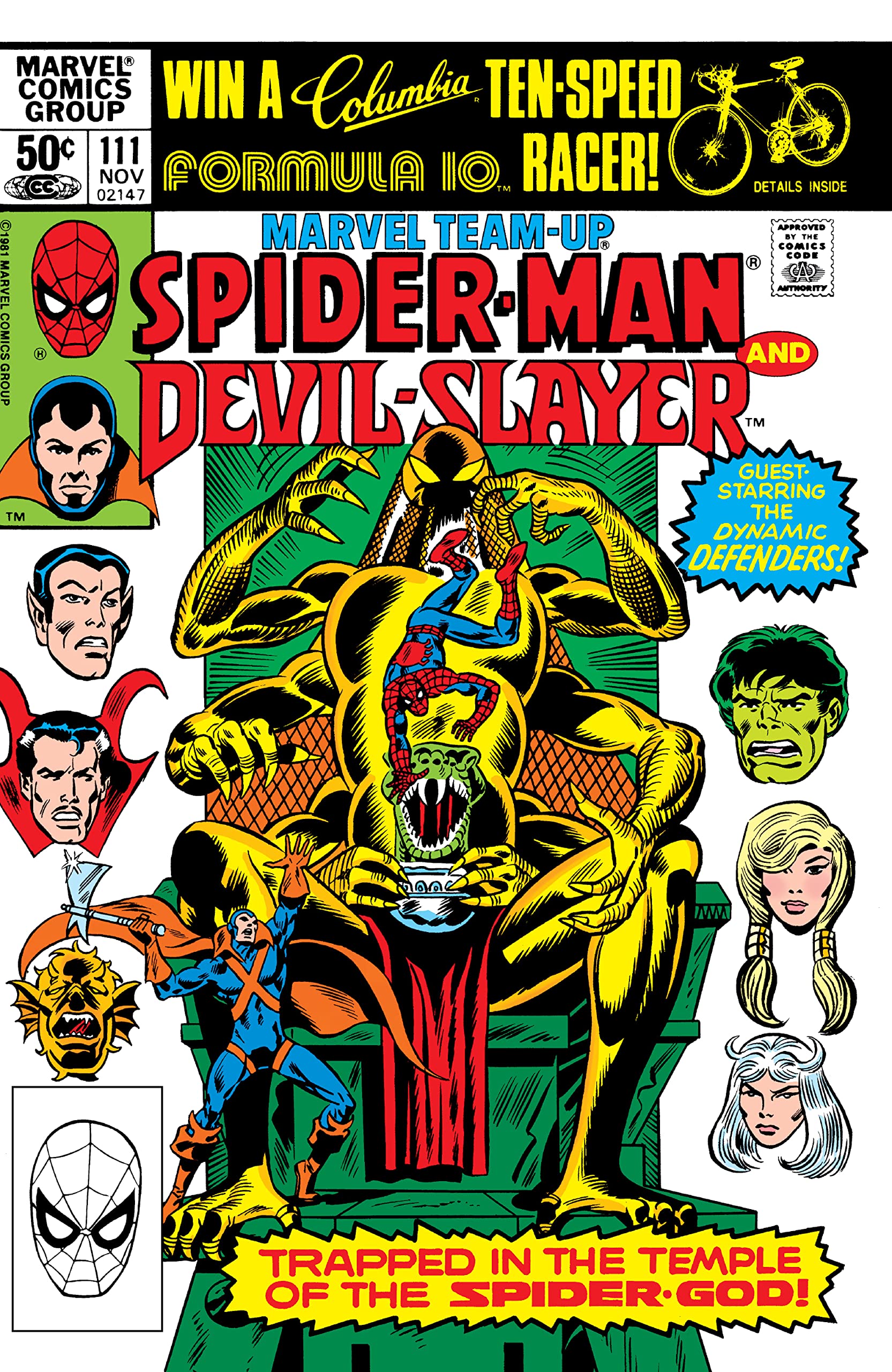Marvel Team-Up #111 book cover