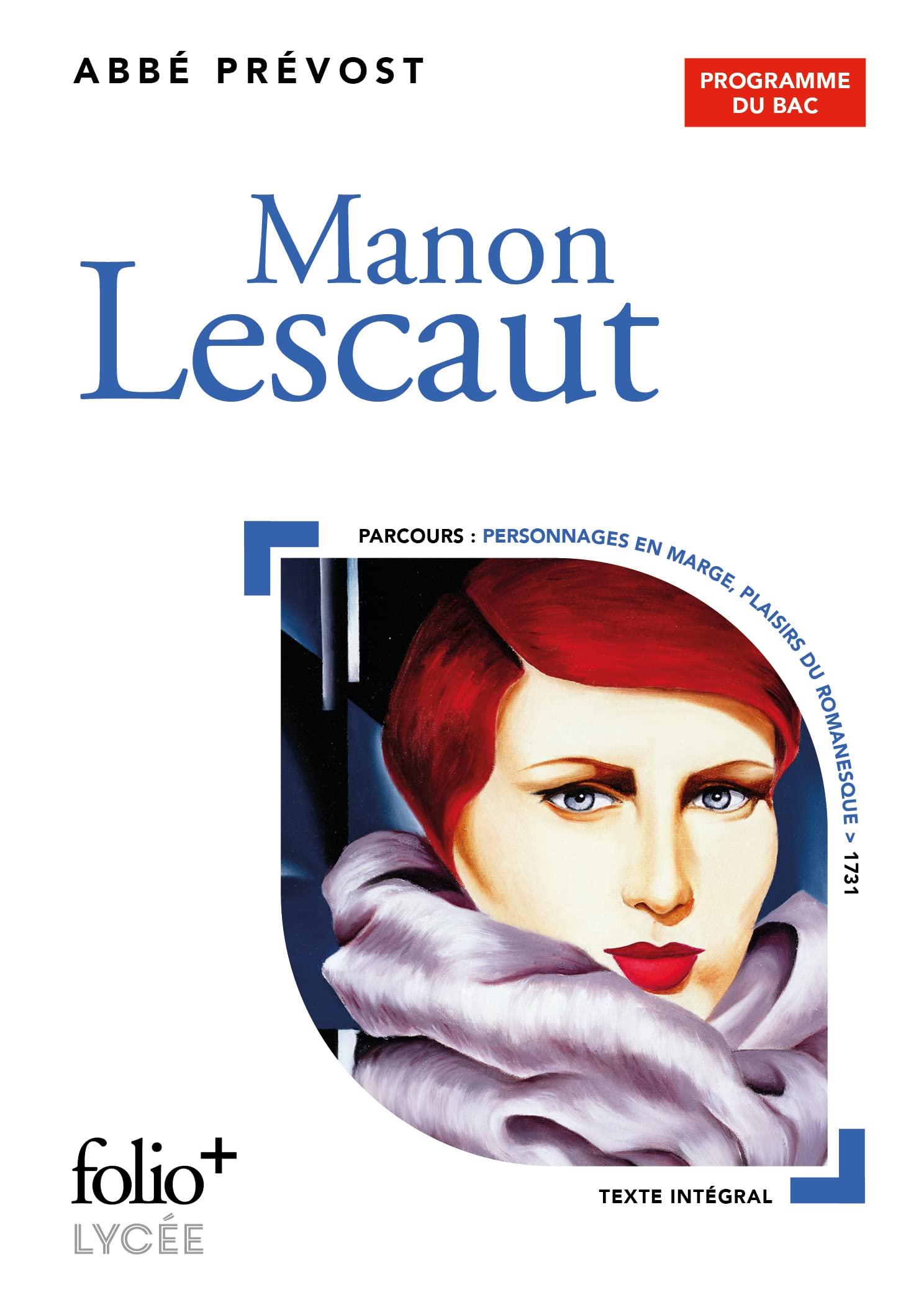 Manon Lescaut - BAC 2025 book cover