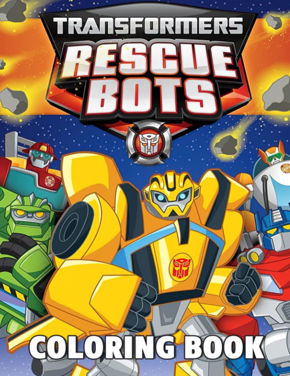 Transformer Coloring Book: Ultimate Perfection Rescue Illustrations ...