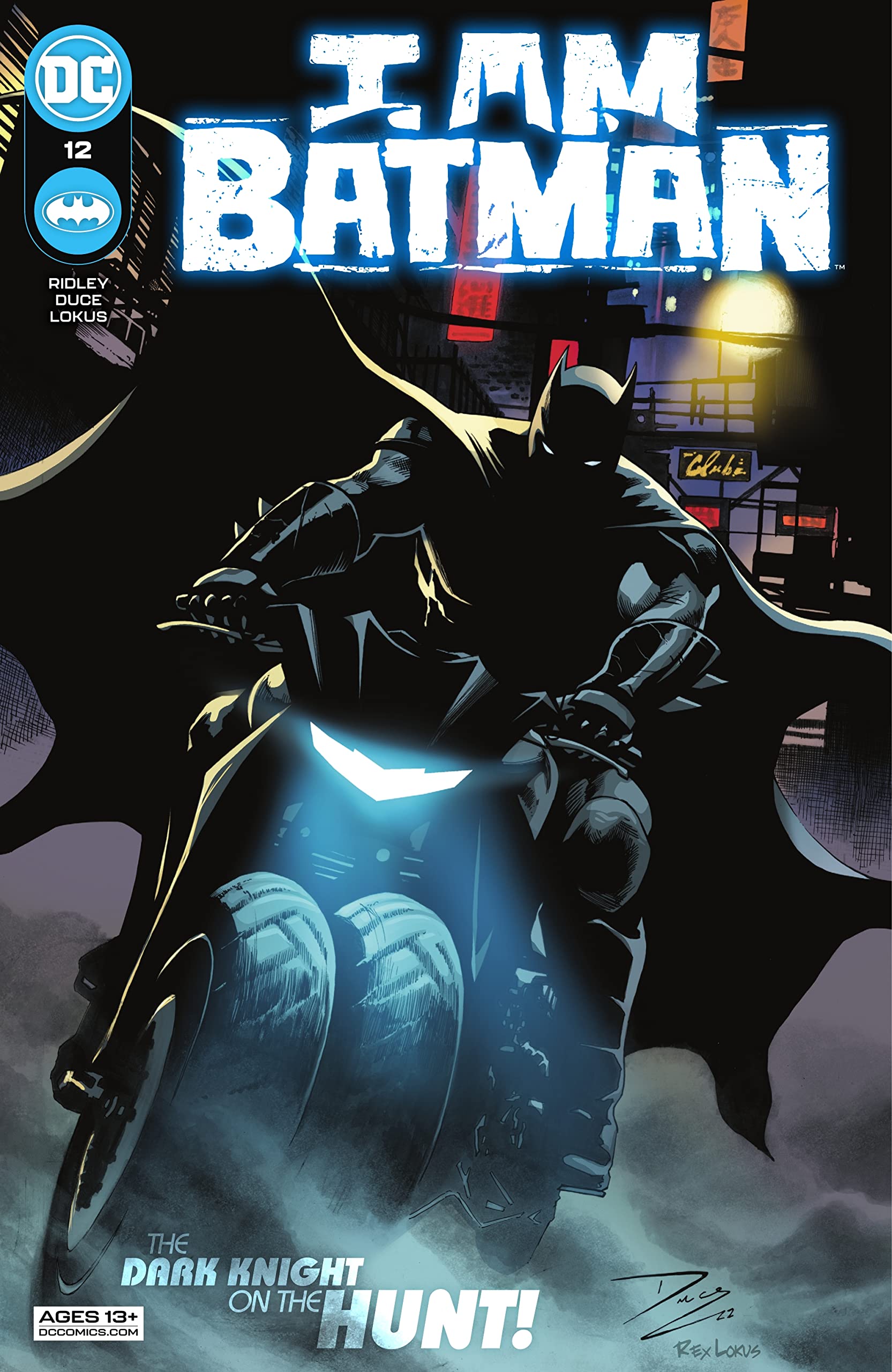 I Am Batman (2021-) #12 book cover