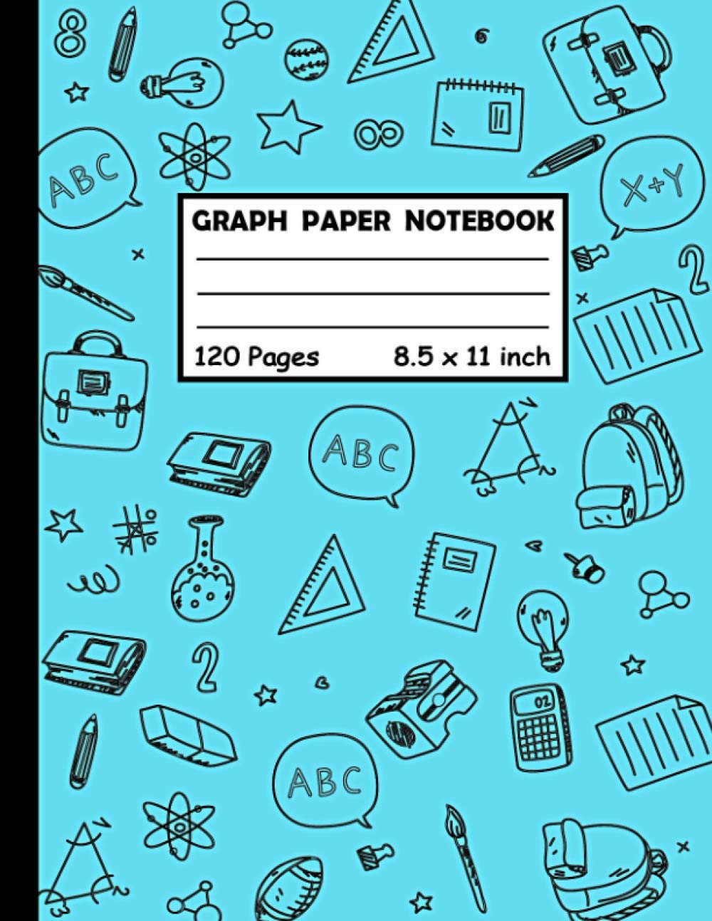 Graph Paper Notebook 120 Pages Grid Paper Notebook / Quad Ruled 4