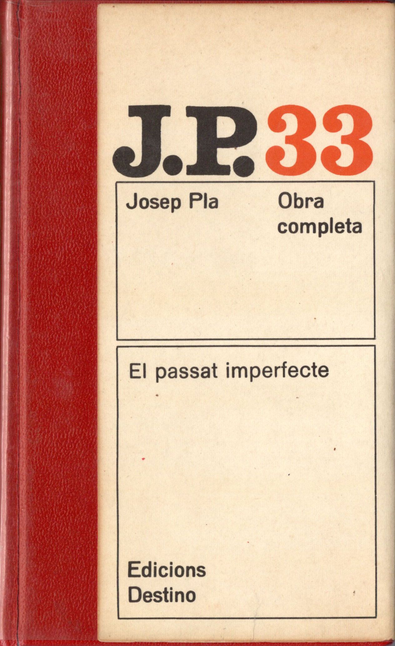 El passat imperfecte book cover