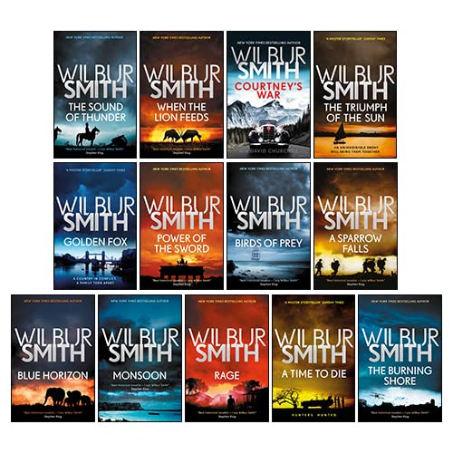 The Courtney Series (113) Collection 13 Books Set By Wilbur Smith by