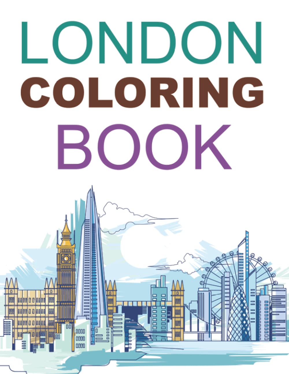 London Coloring Book London Activity Book For Kids by Joynal Press