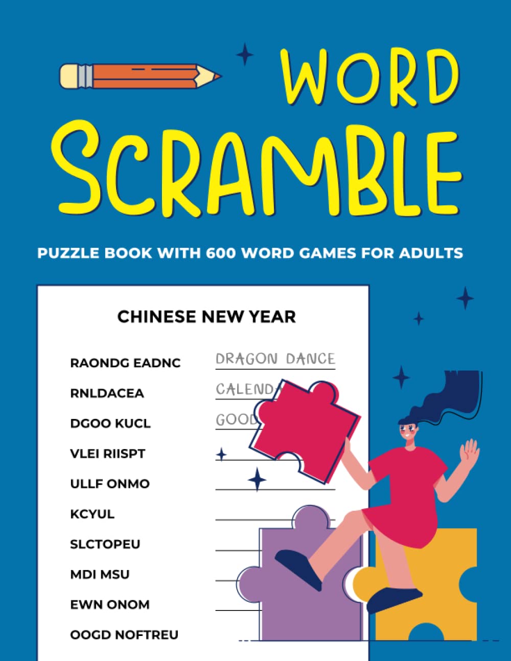 Word Scramble Puzzle Book Word Games for Adults by Learn & Fun Goodreads