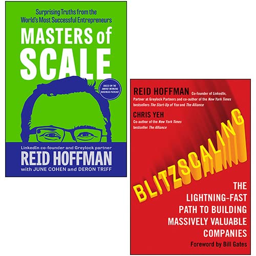 Masters of Scale By Reid Hoffman, Blitzscaling By Chris Hoffman, Reid